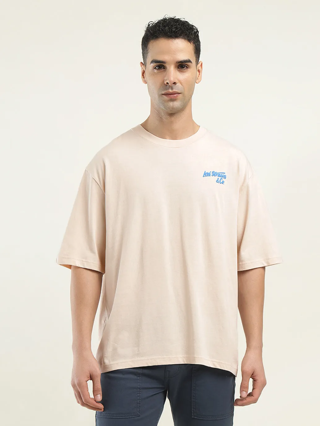 Men's Graphic Print Loose Fit T-shirt