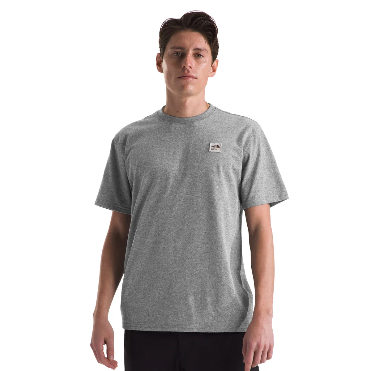 Herren S/S Heritage Patch Meliertes T-Shirt