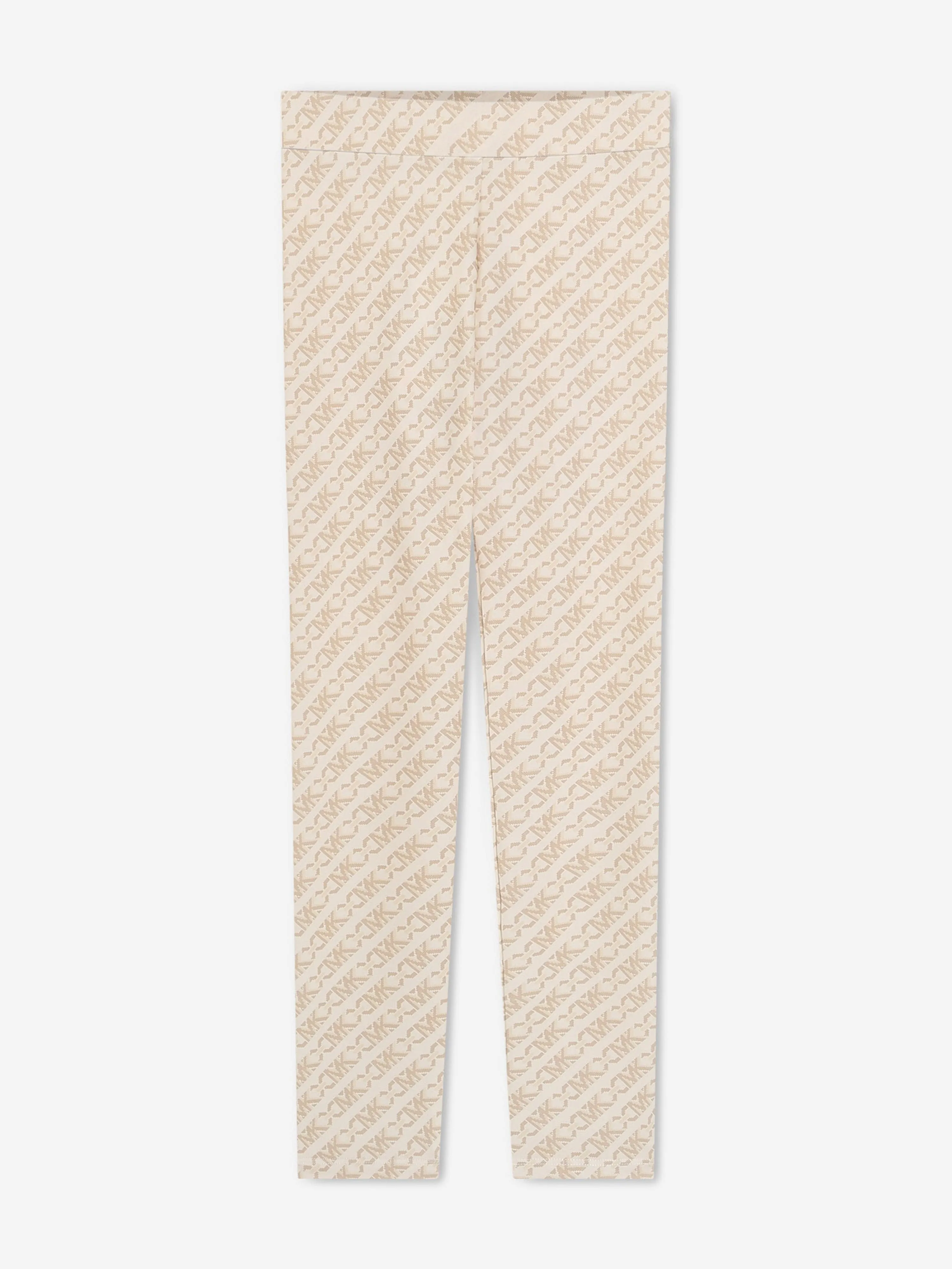 Michael Kors Mädchen Logo Leggings in Elfenbein