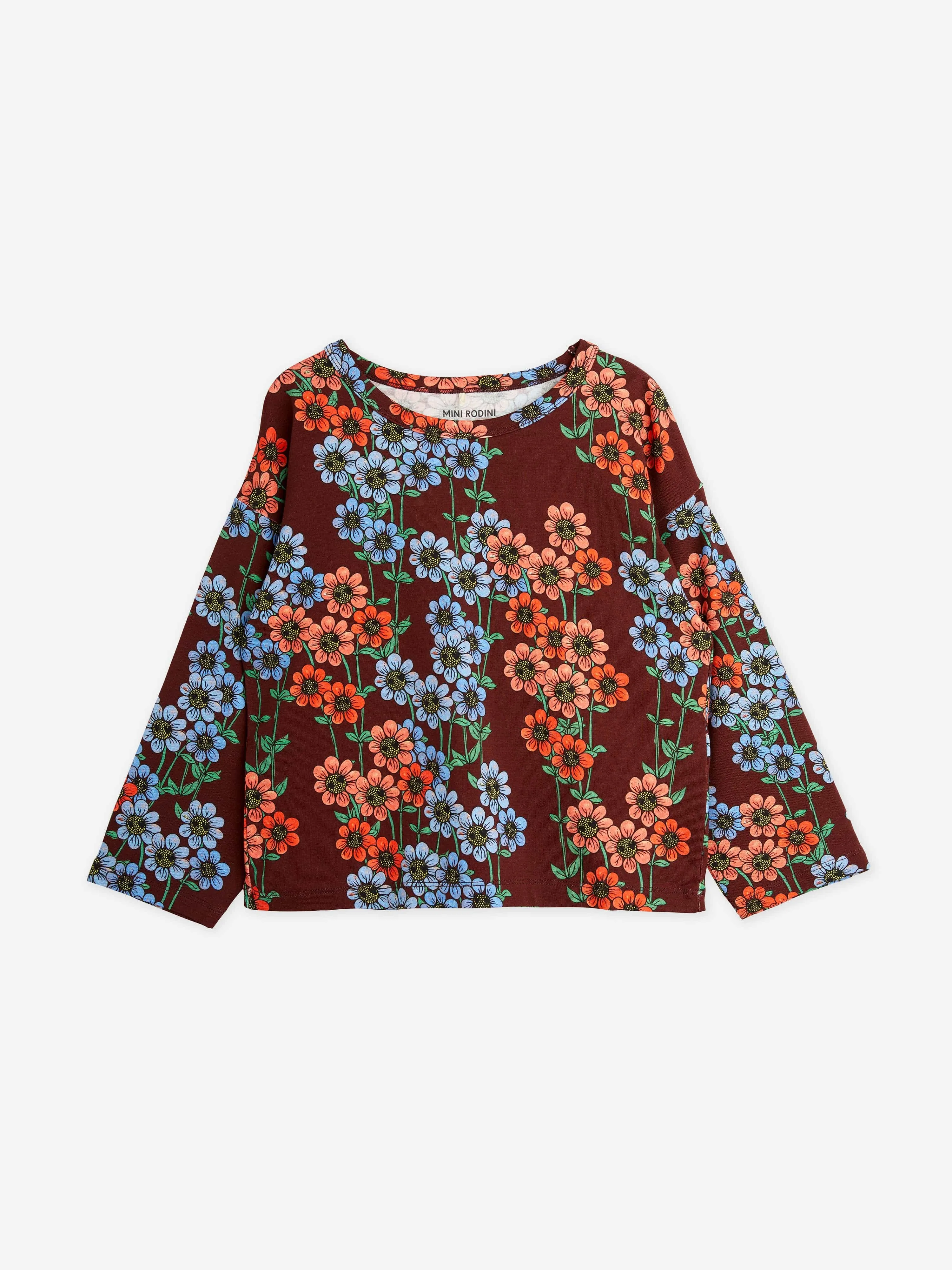 Mini Rodini Mädchen Gänseblümchen Langarm T-Shirt in Mehrfarbig