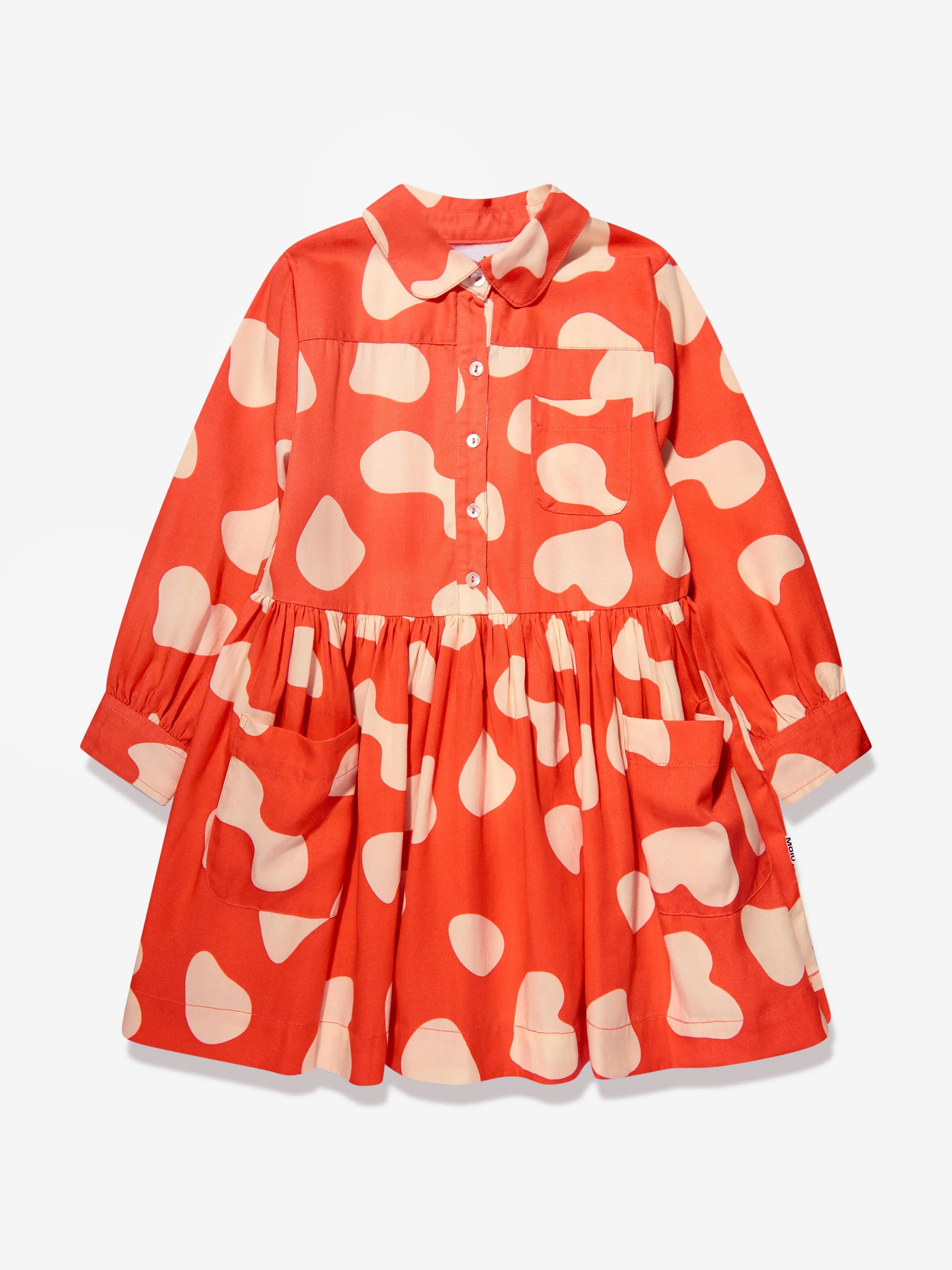 Molo Girls Amanita Kleid in Rot