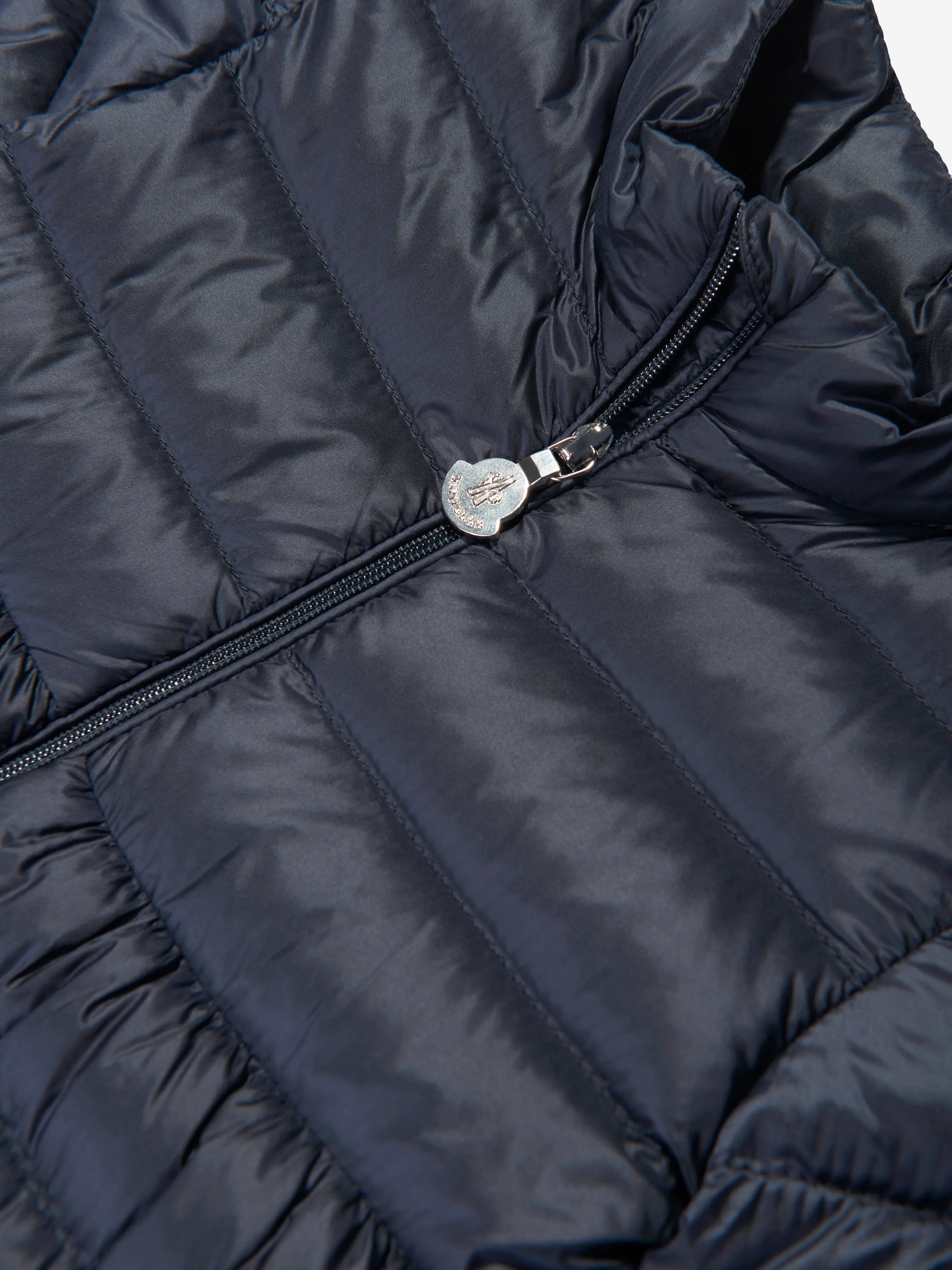 Moncler Enfant Baby Girls Daunengefütterte Joelle Jacke in Marine