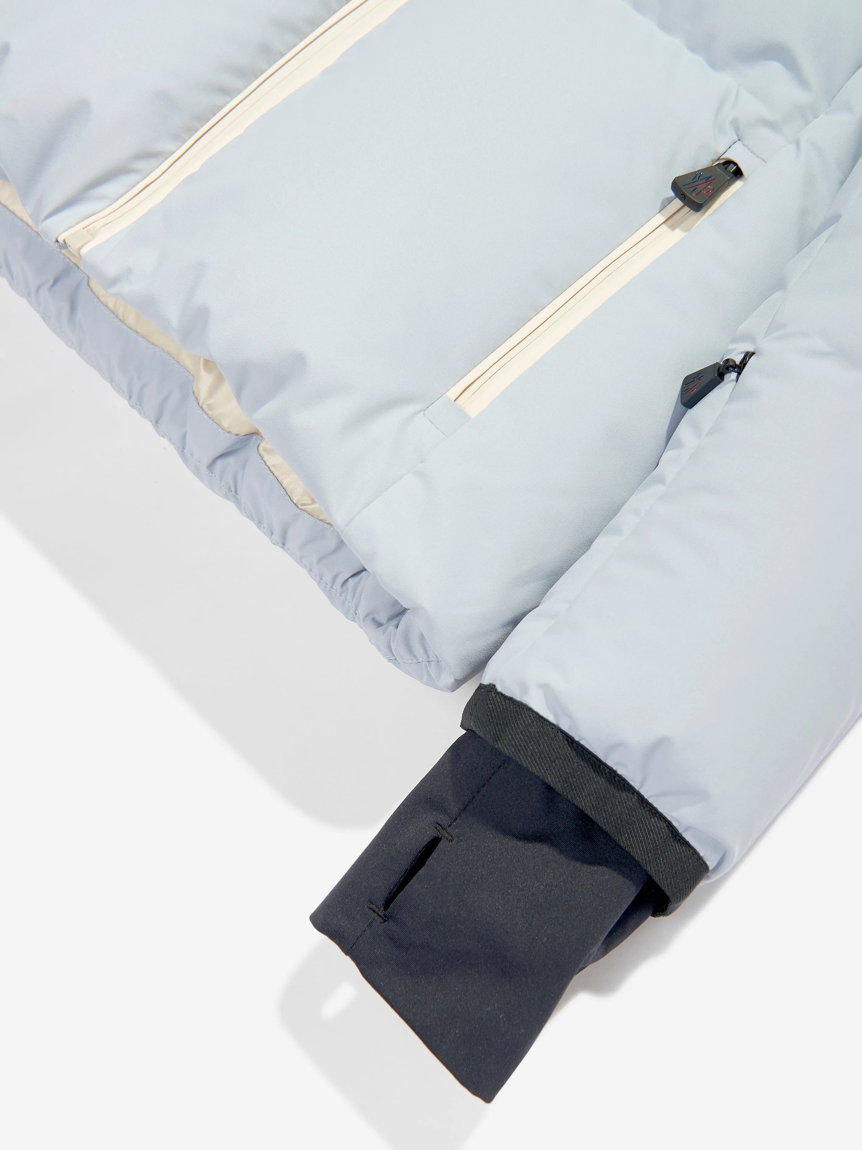 Moncler Enfant Mädchen Grenoble Daunengefütterte Steppjacke in Blau