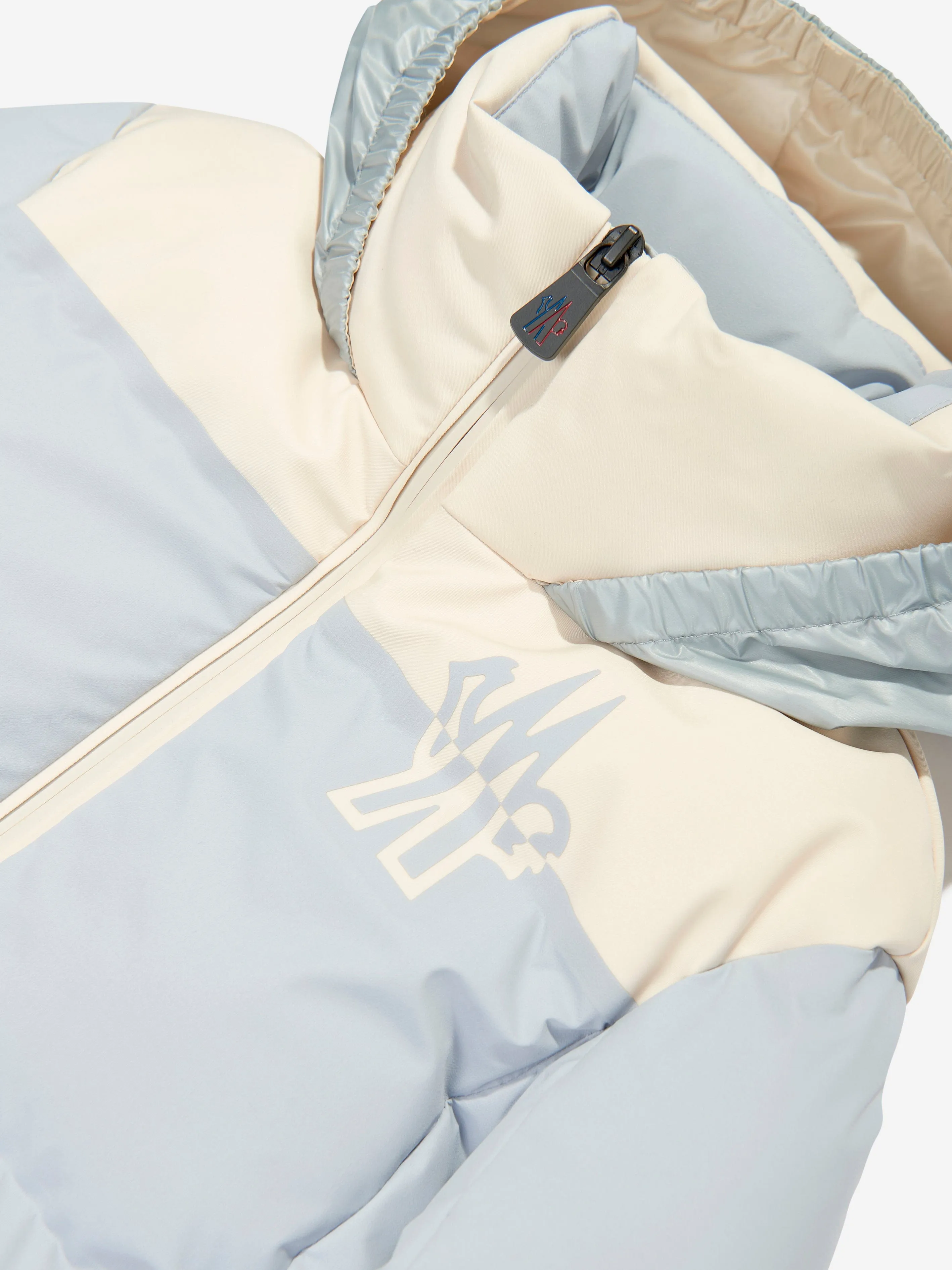 Moncler Enfant Mädchen Grenoble Daunengefütterte Steppjacke in Blau