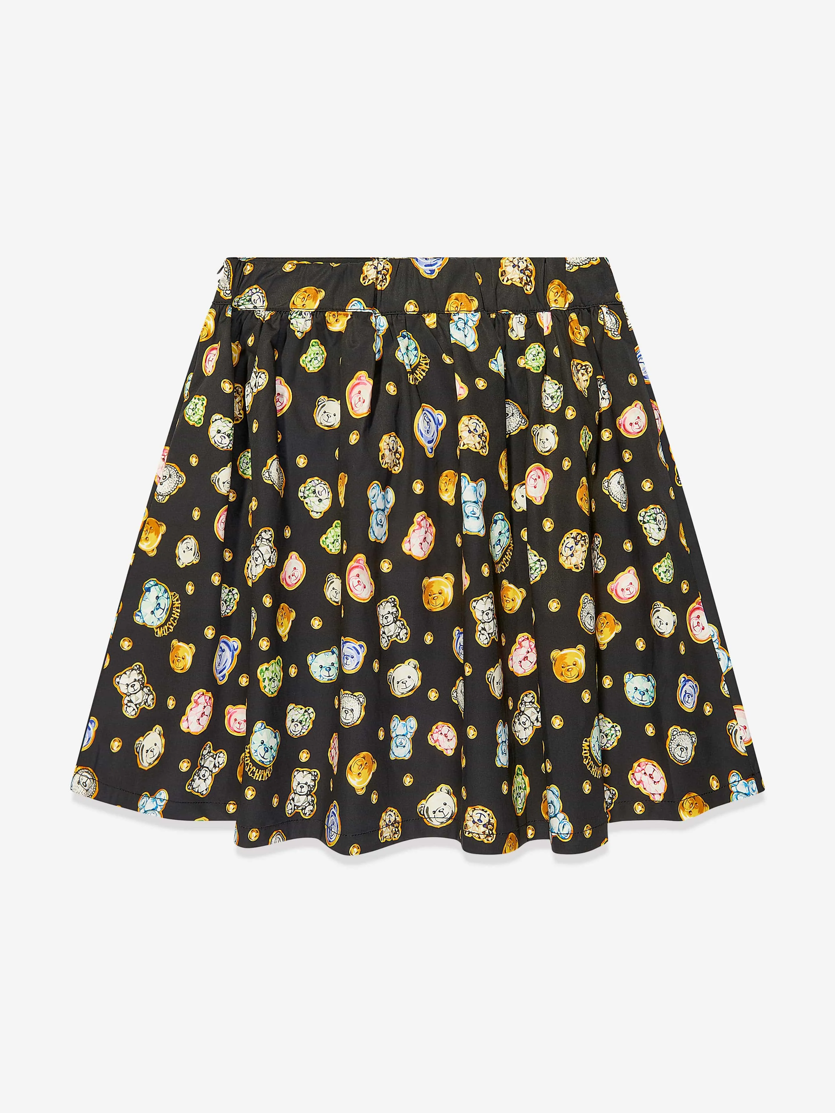 Moschino Mädchen Teddybär Juwelen Rock in Schwarz