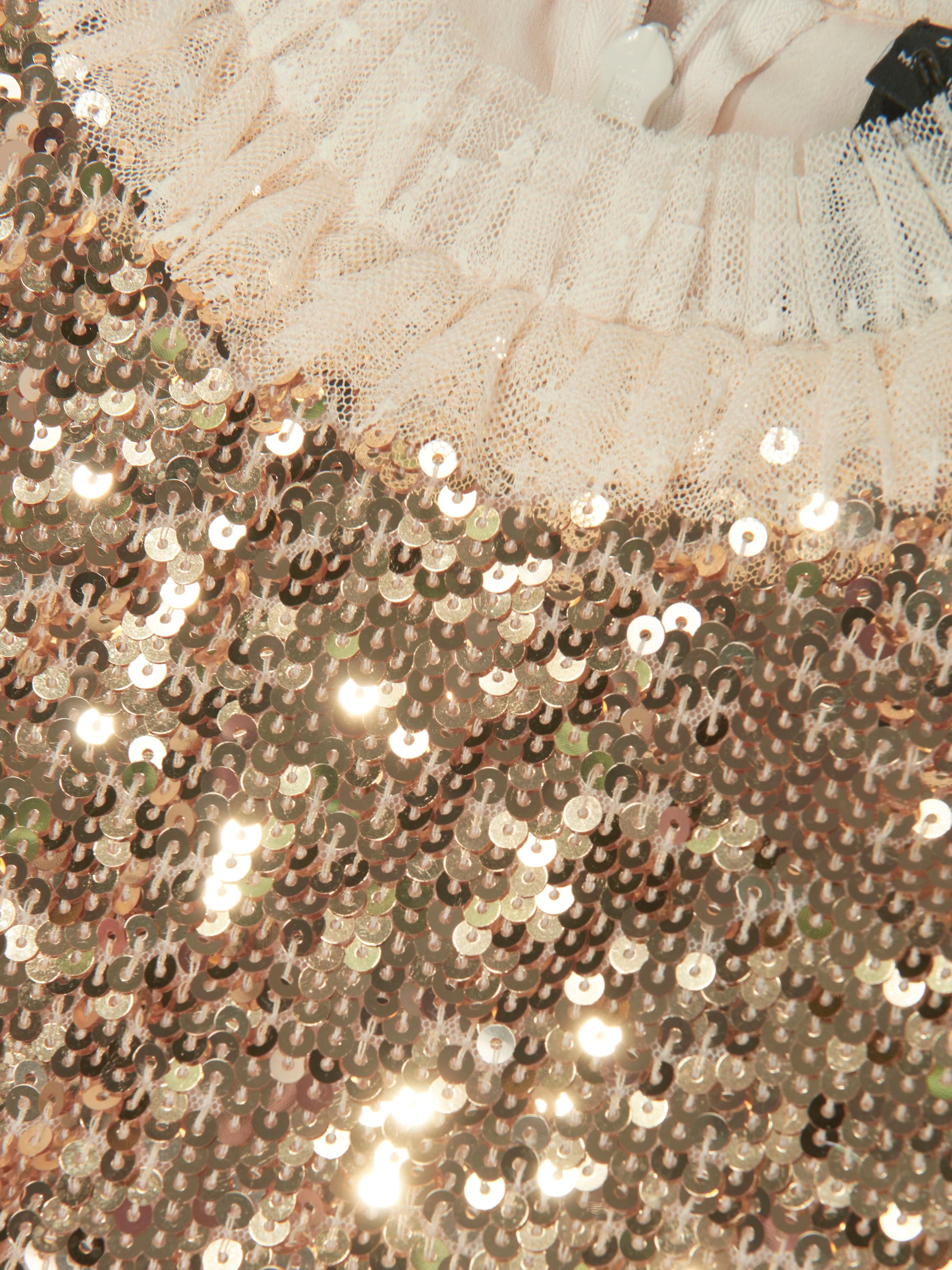 Needle & Thread Mädchen Matilda Kleid in Gold