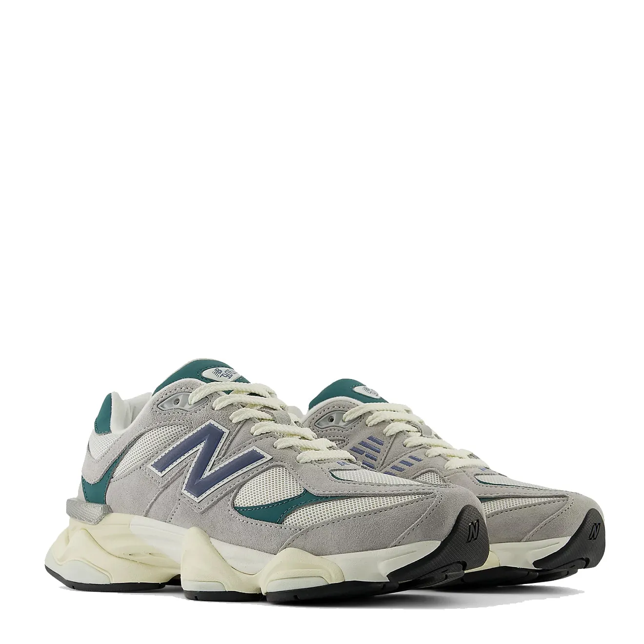 New Balance 9060 Trainer Beton / Vintage Indigo / Neues Tannengrün