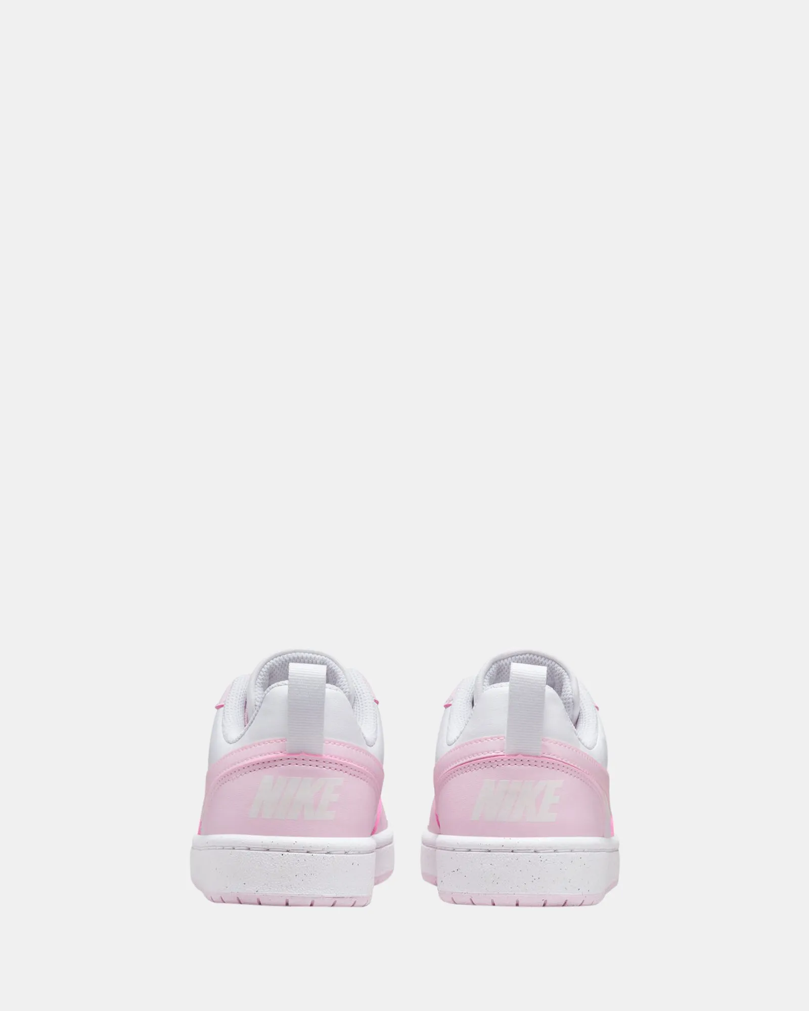 Nike Kids' Shoes Court Borough Low RC Grade School White/Pink Foam