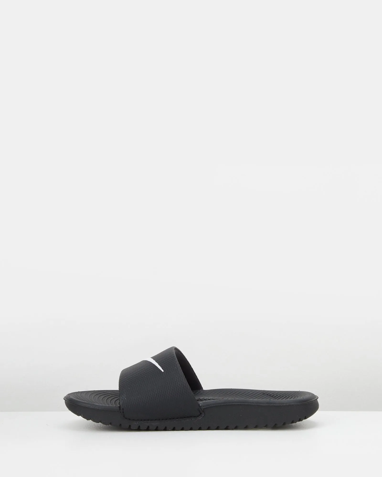 Nike Kids' Shoes Kawa Slides Black/White