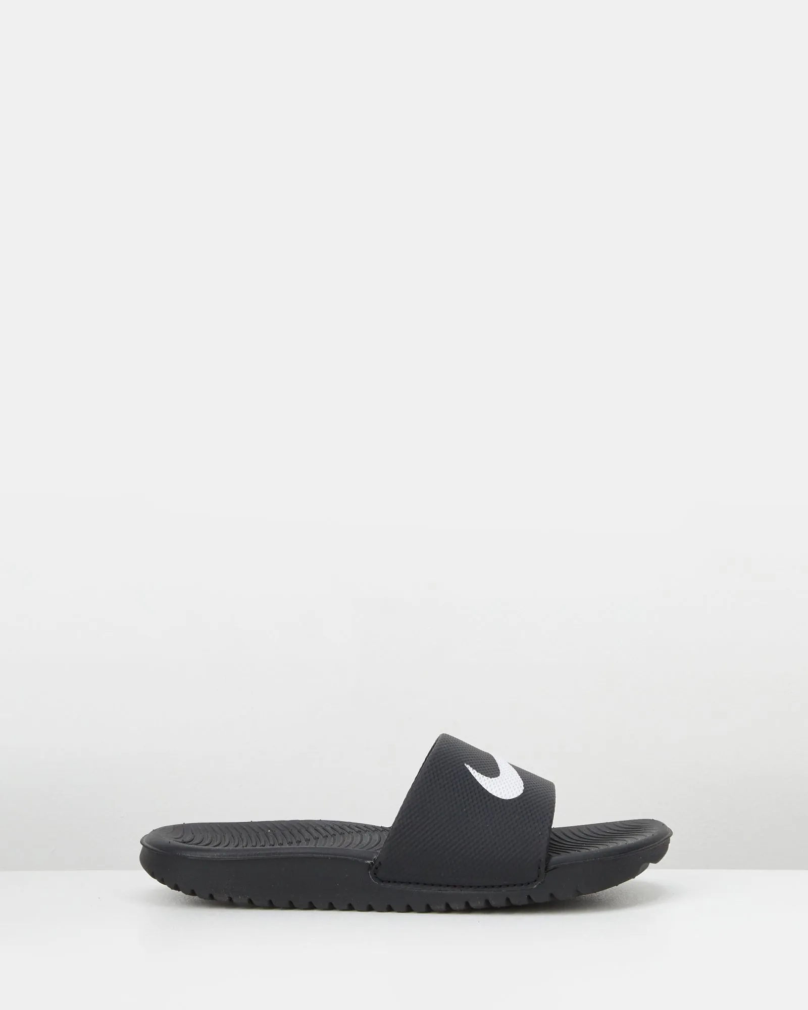 Nike Kids' Shoes Kawa Slides Black/White