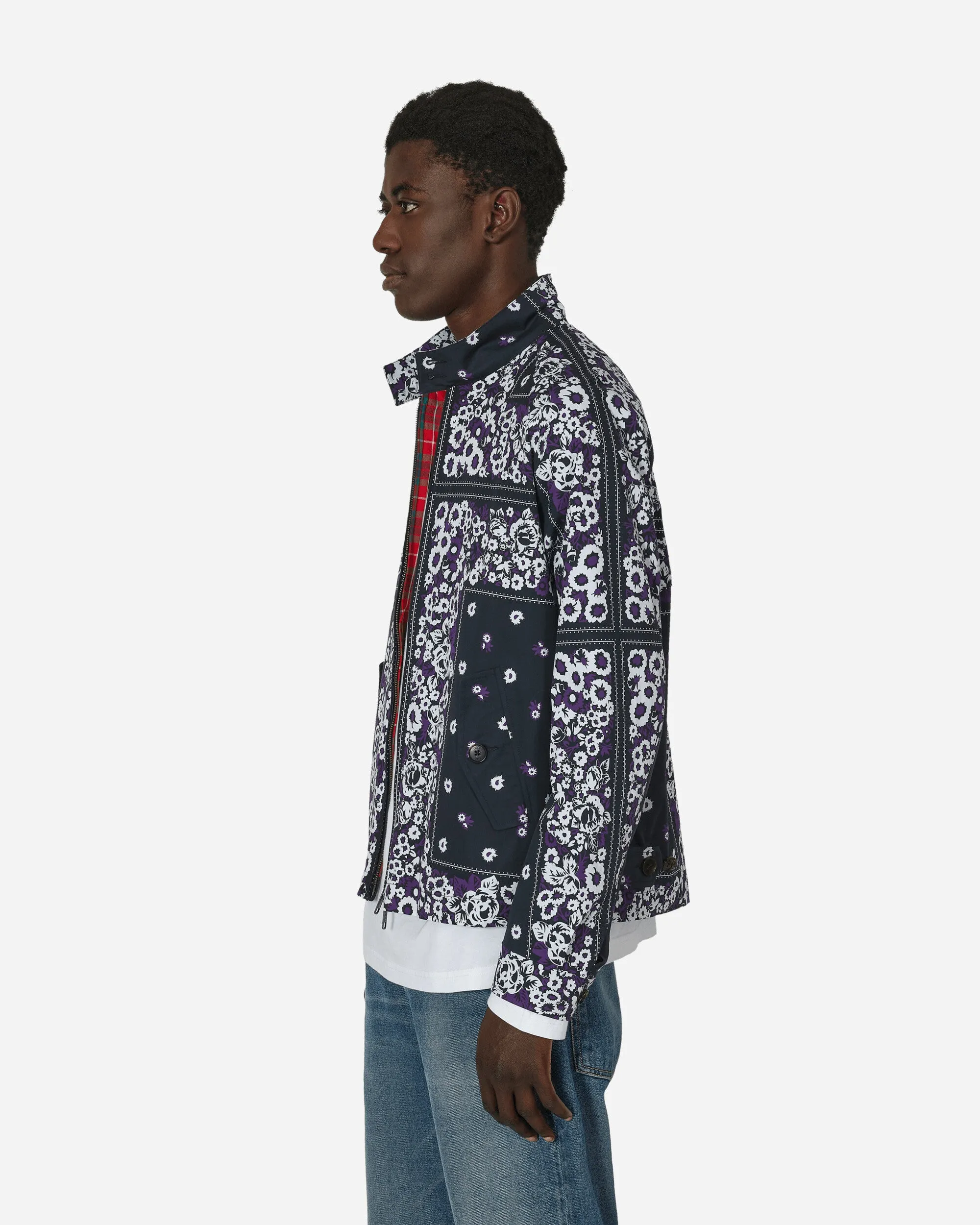 NÒMARYTHM TEXTILE G4 Bandana Jacke Dunkelblau