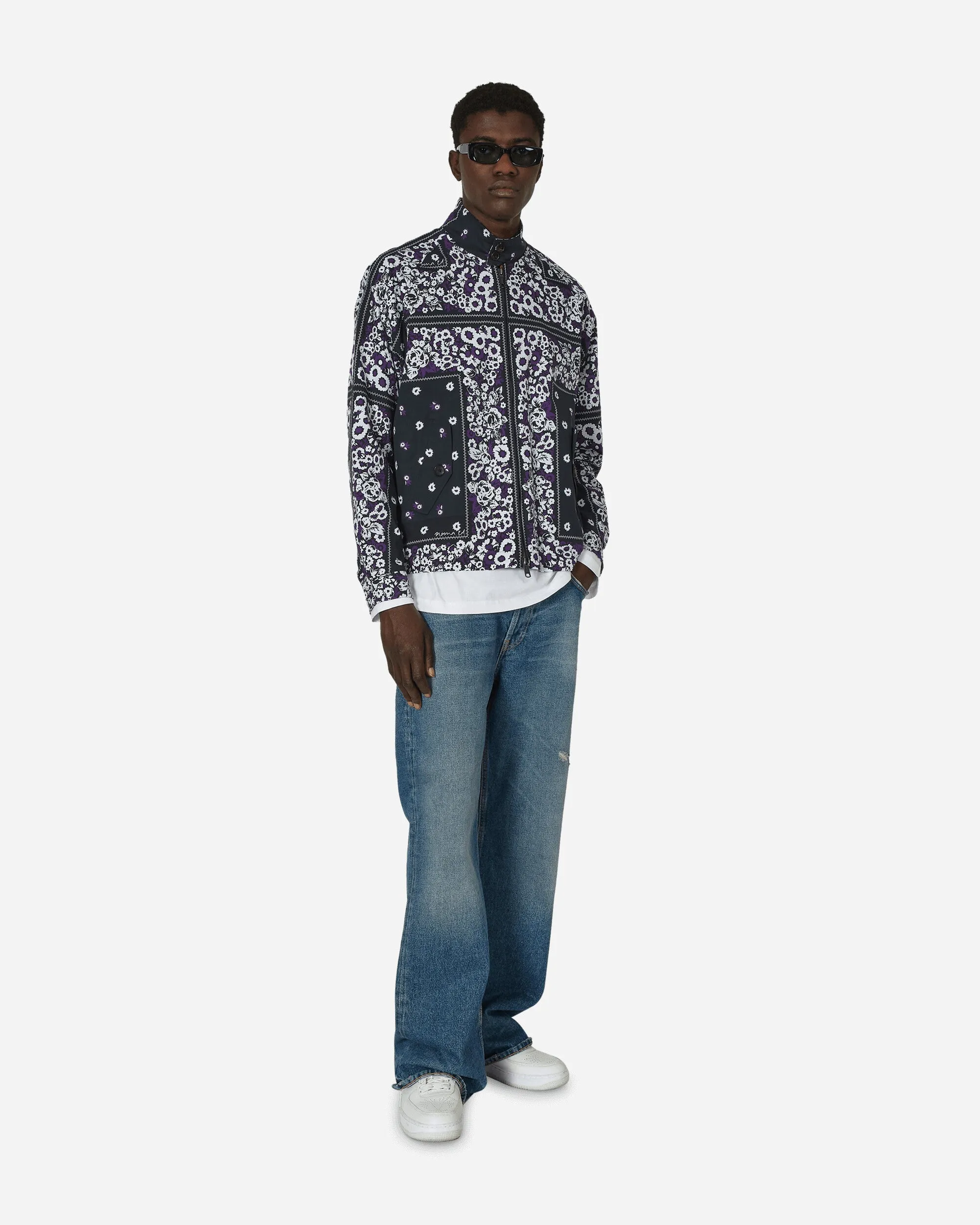NÒMARYTHM TEXTILE G4 Bandana Jacke Dunkelblau