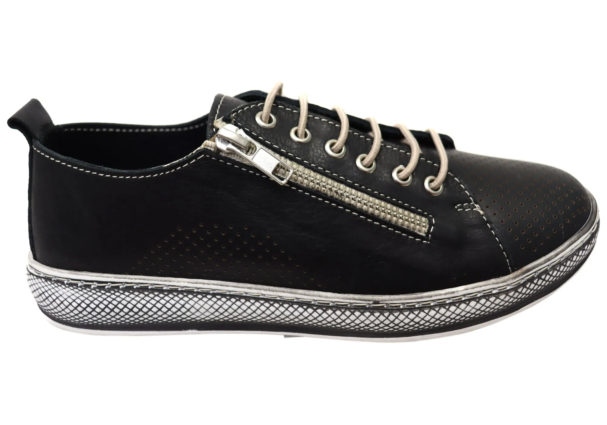 Orizonte Ashana Damen Europäische Bequeme Lederschuhe Orizonte Schuhe