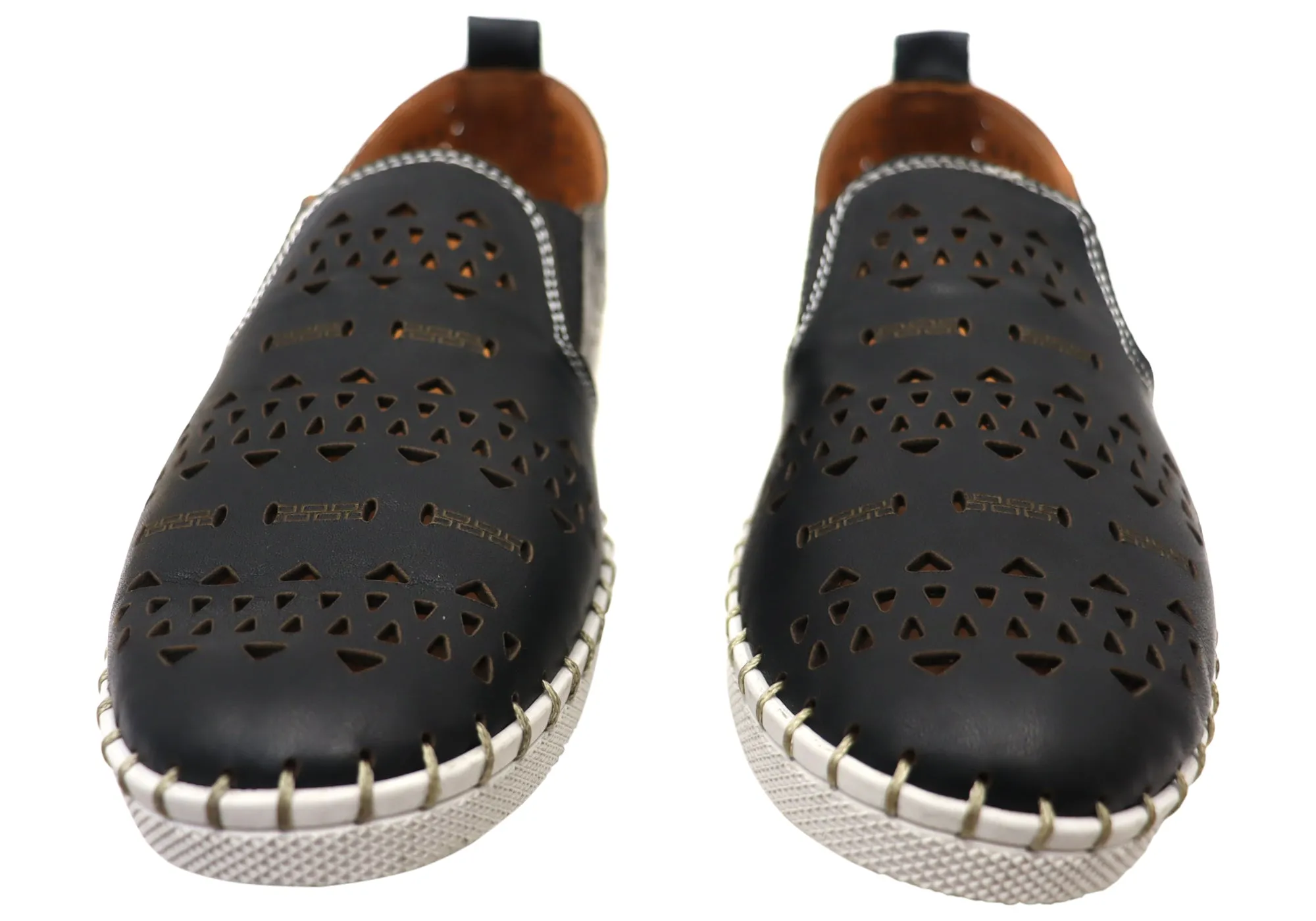 Orizonte Bosa Damen Europäische Bequeme Lederschuhe Orizonte Schuhe