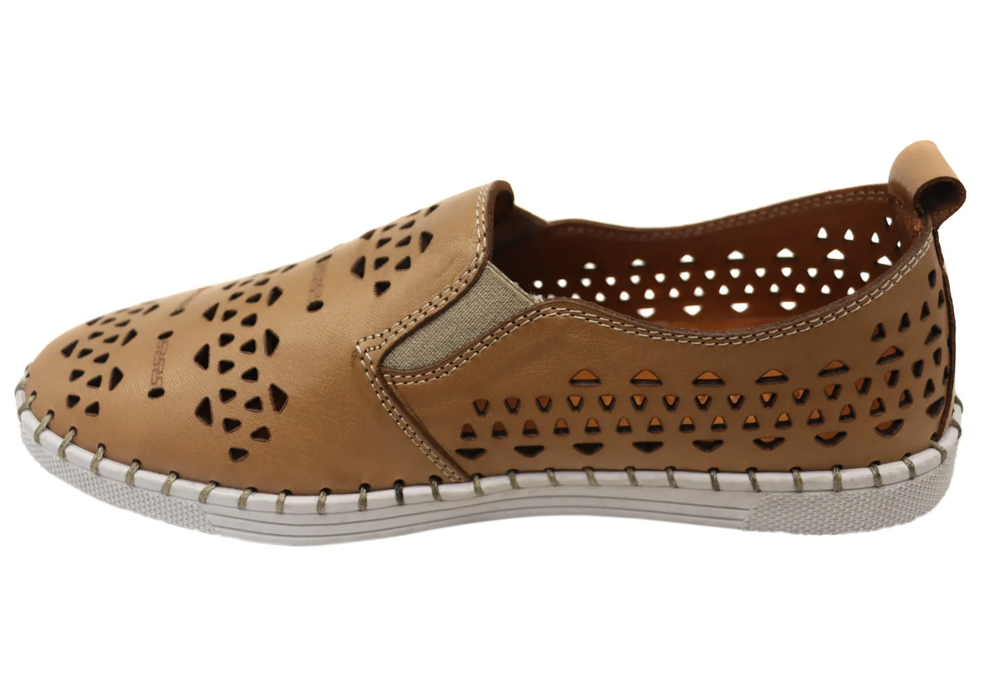 Orizonte Bosa Damen Europäische Bequeme Lederschuhe Orizonte Schuhe