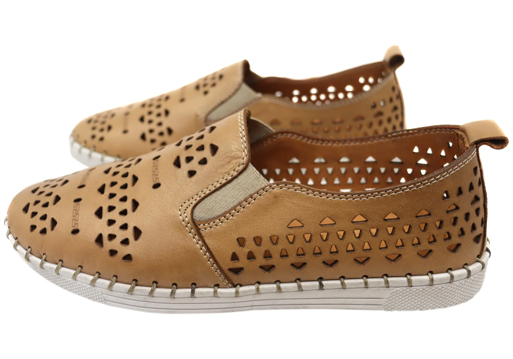 Orizonte Bosa Damen Europäische Bequeme Lederschuhe Orizonte Schuhe