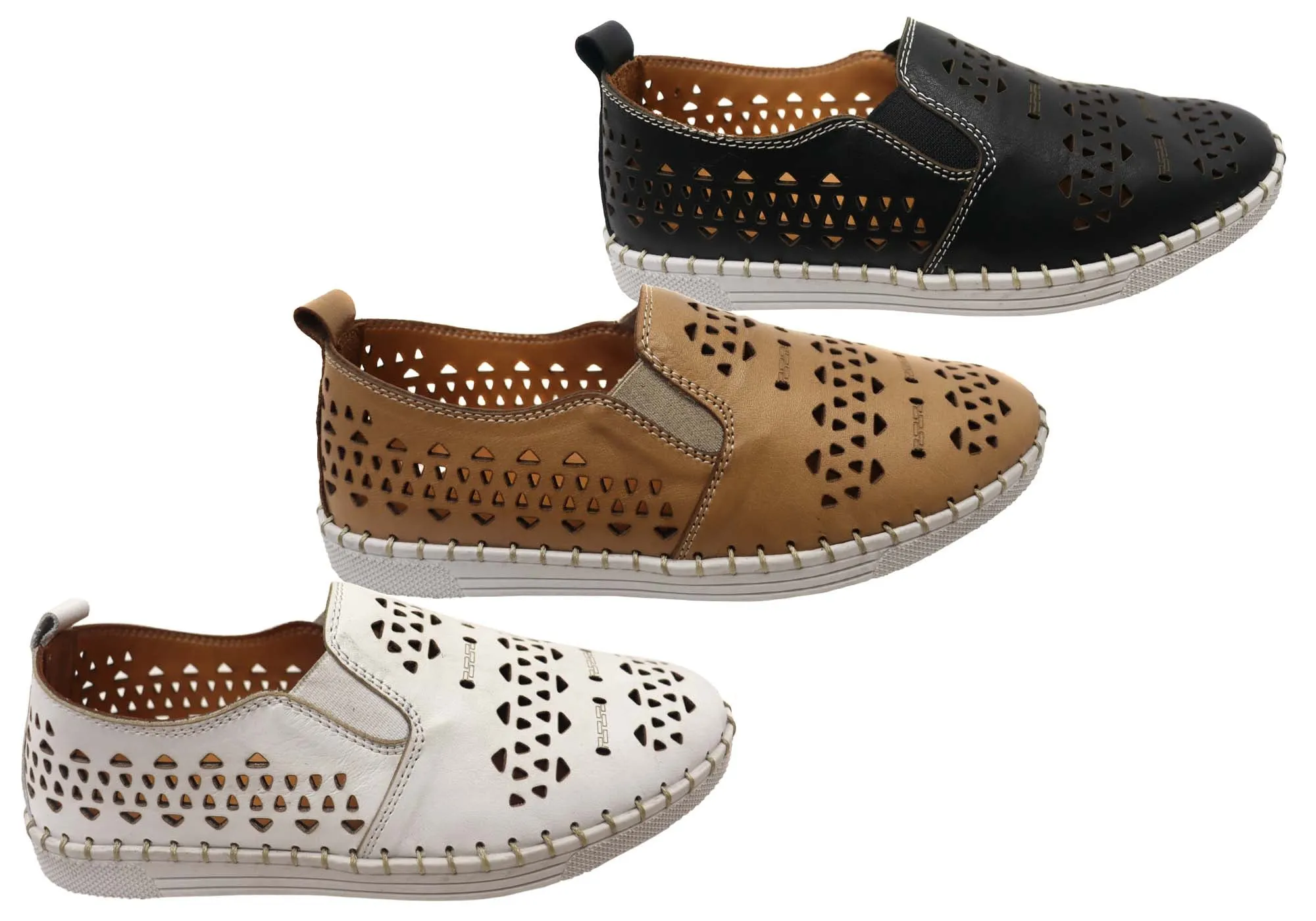Orizonte Bosa Damen Europäische Bequeme Lederschuhe Orizonte Schuhe