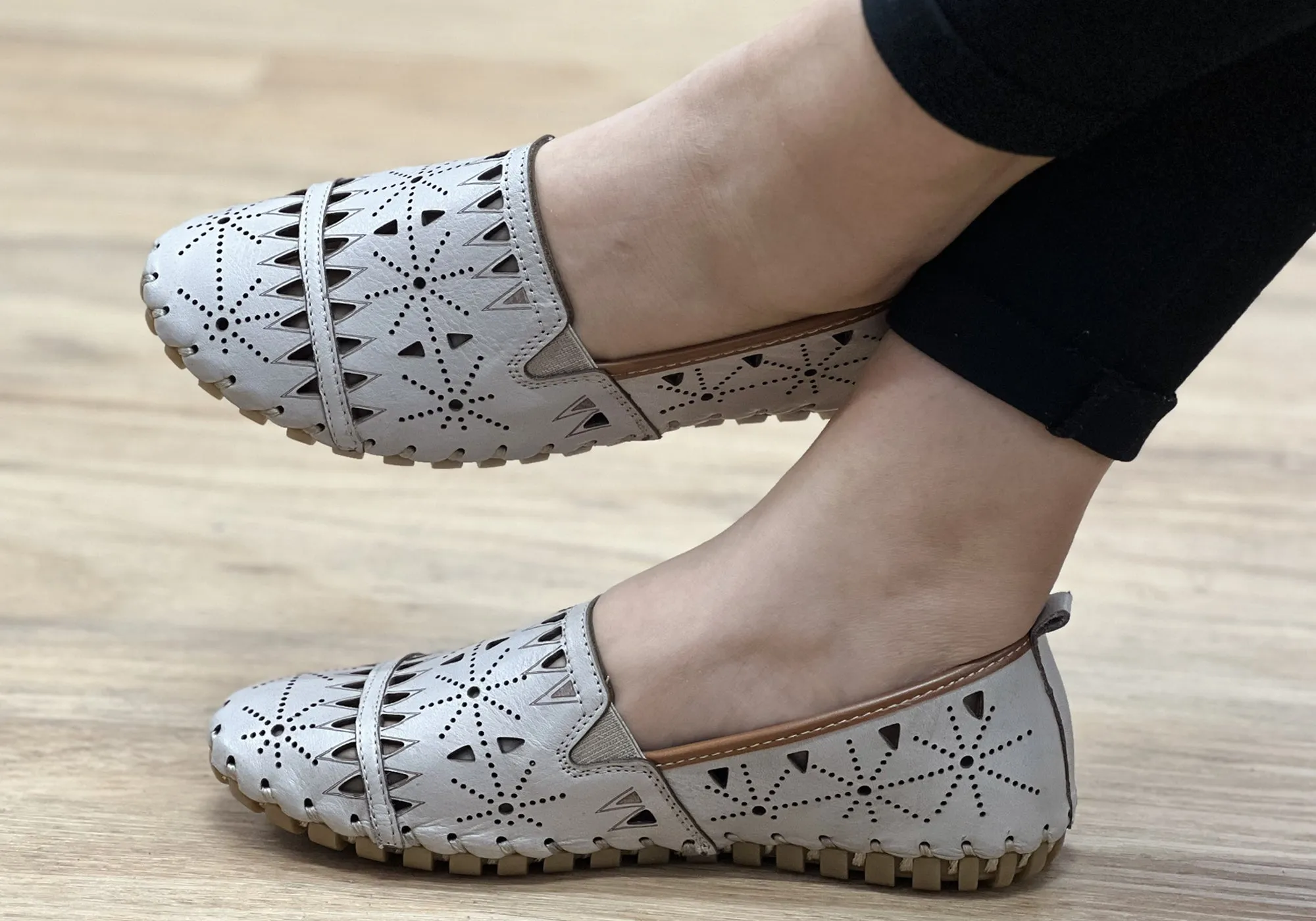 Orizonte Constance Damen Europäische Bequeme Lederschuhe Orizonte Schuhe