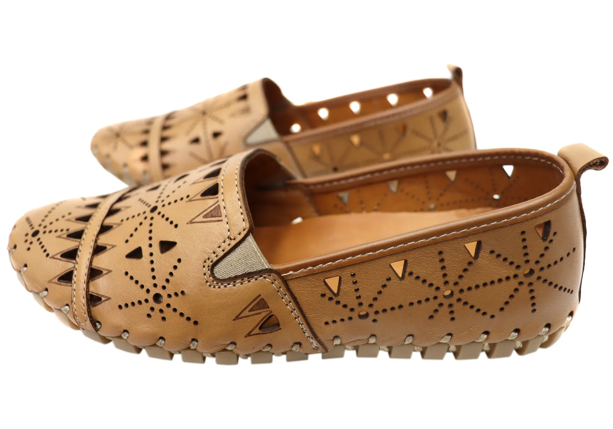 Orizonte Constance Damen Europäische Bequeme Lederschuhe Orizonte Schuhe