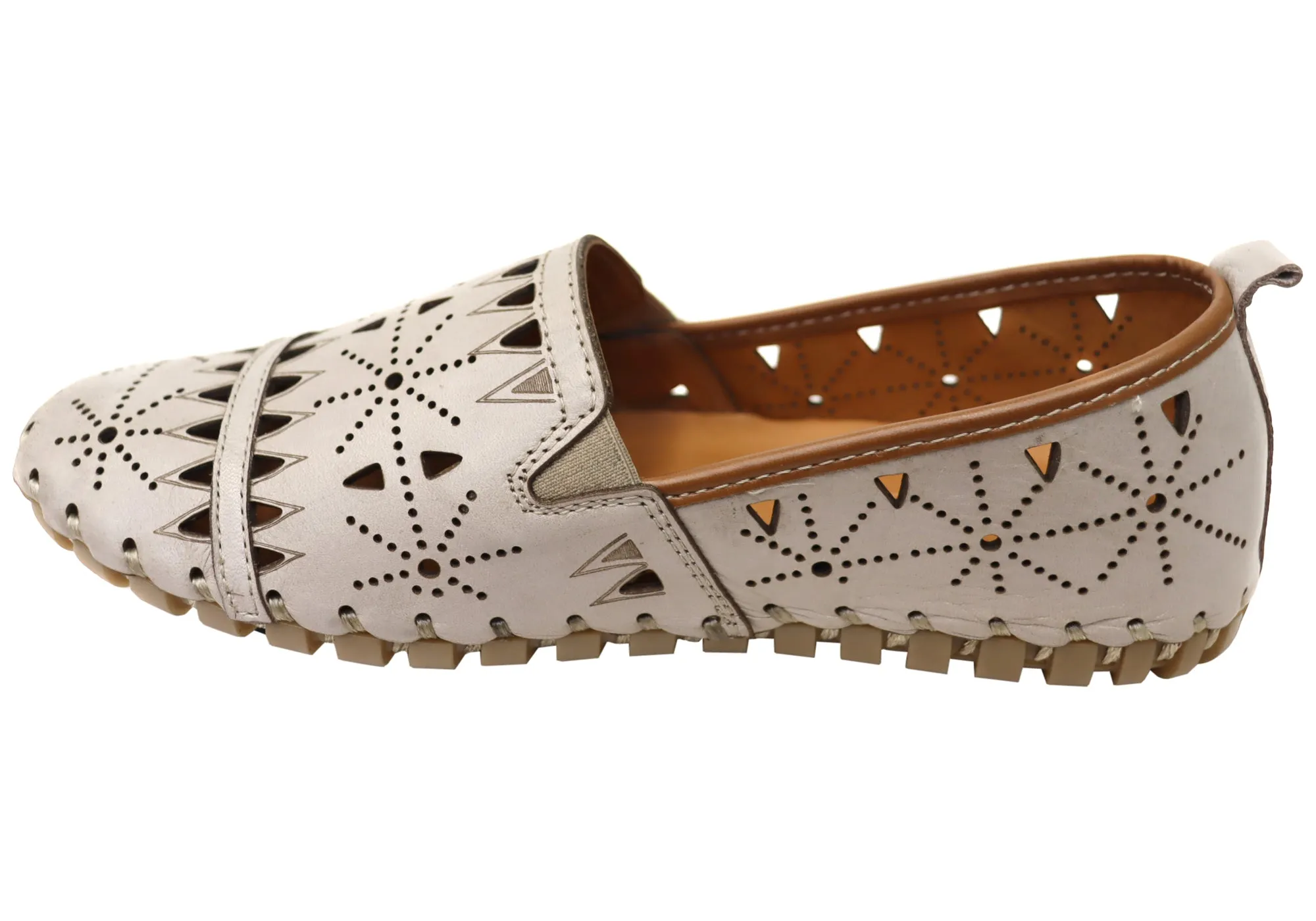 Orizonte Constance Damen Europäische Bequeme Lederschuhe Orizonte Schuhe