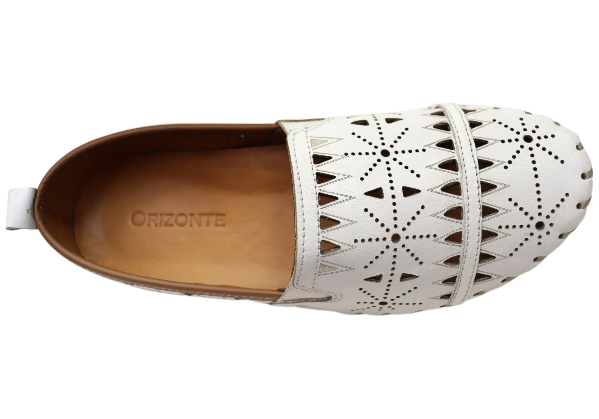Orizonte Constance Damen Europäische Bequeme Lederschuhe Orizonte Schuhe