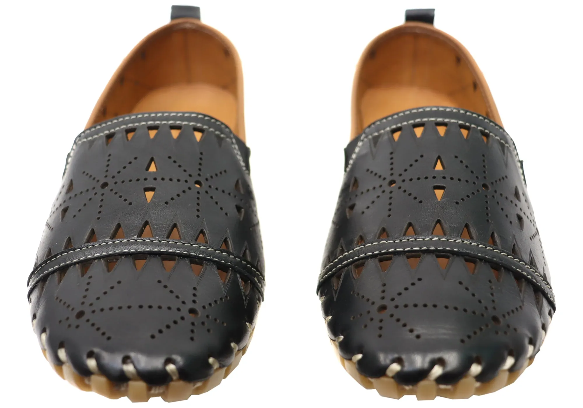 Orizonte Constance Damen Europäische Bequeme Lederschuhe Orizonte Schuhe