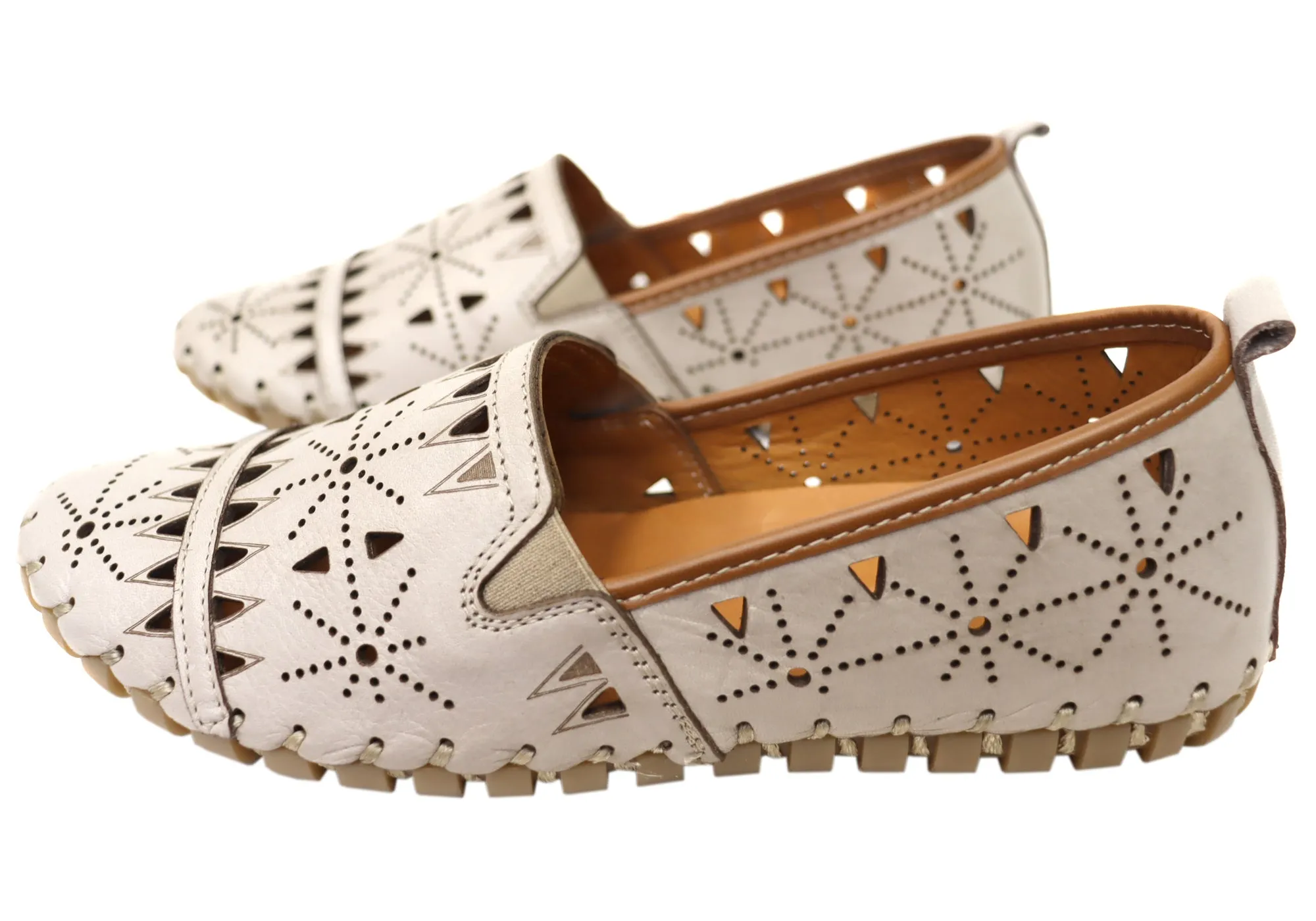 Orizonte Constance Damen Europäische Bequeme Lederschuhe Orizonte Schuhe