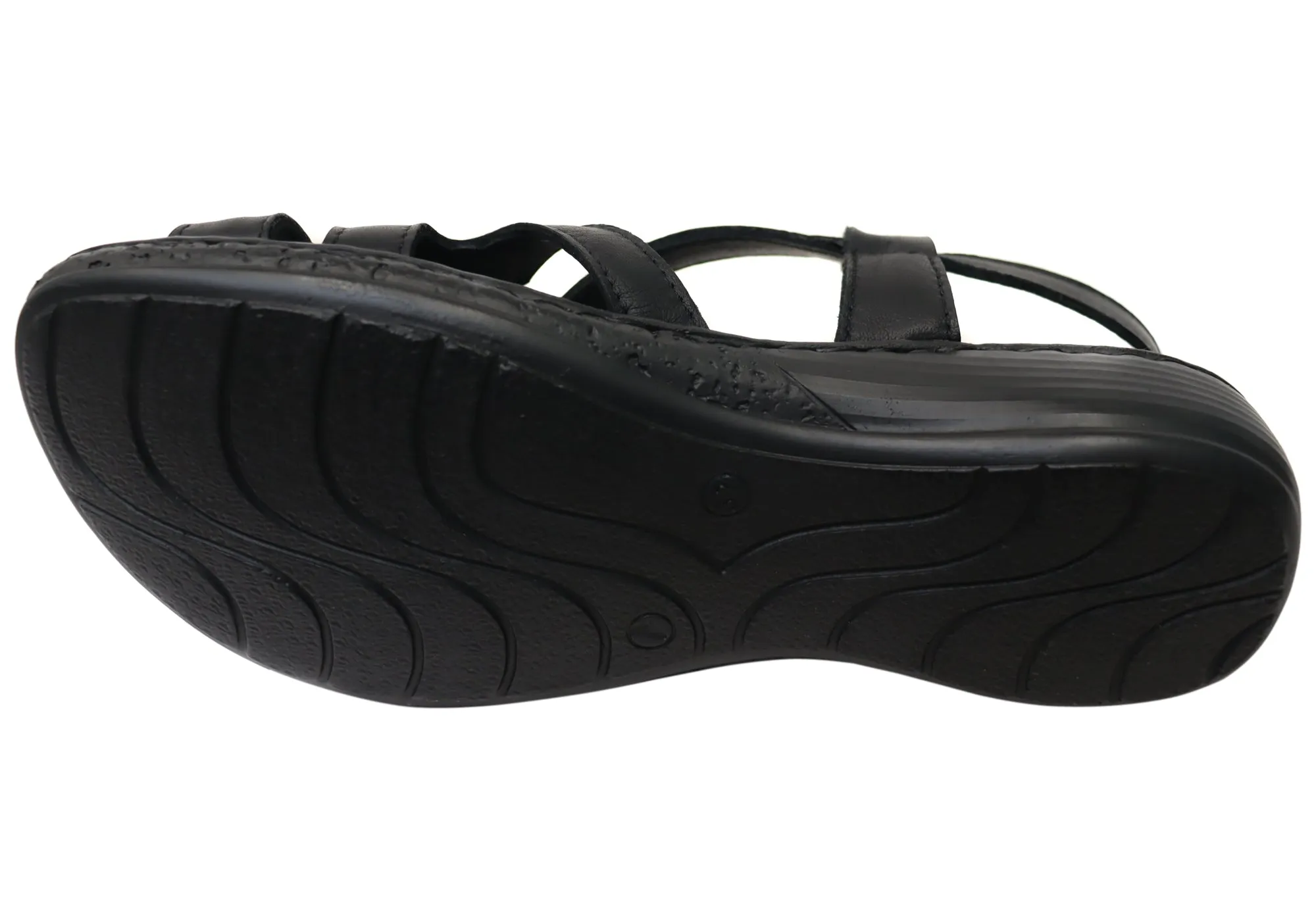 Orizonte Glory Bequeme Damen Sandalen aus europäischem Leder Orizonte Schuhe