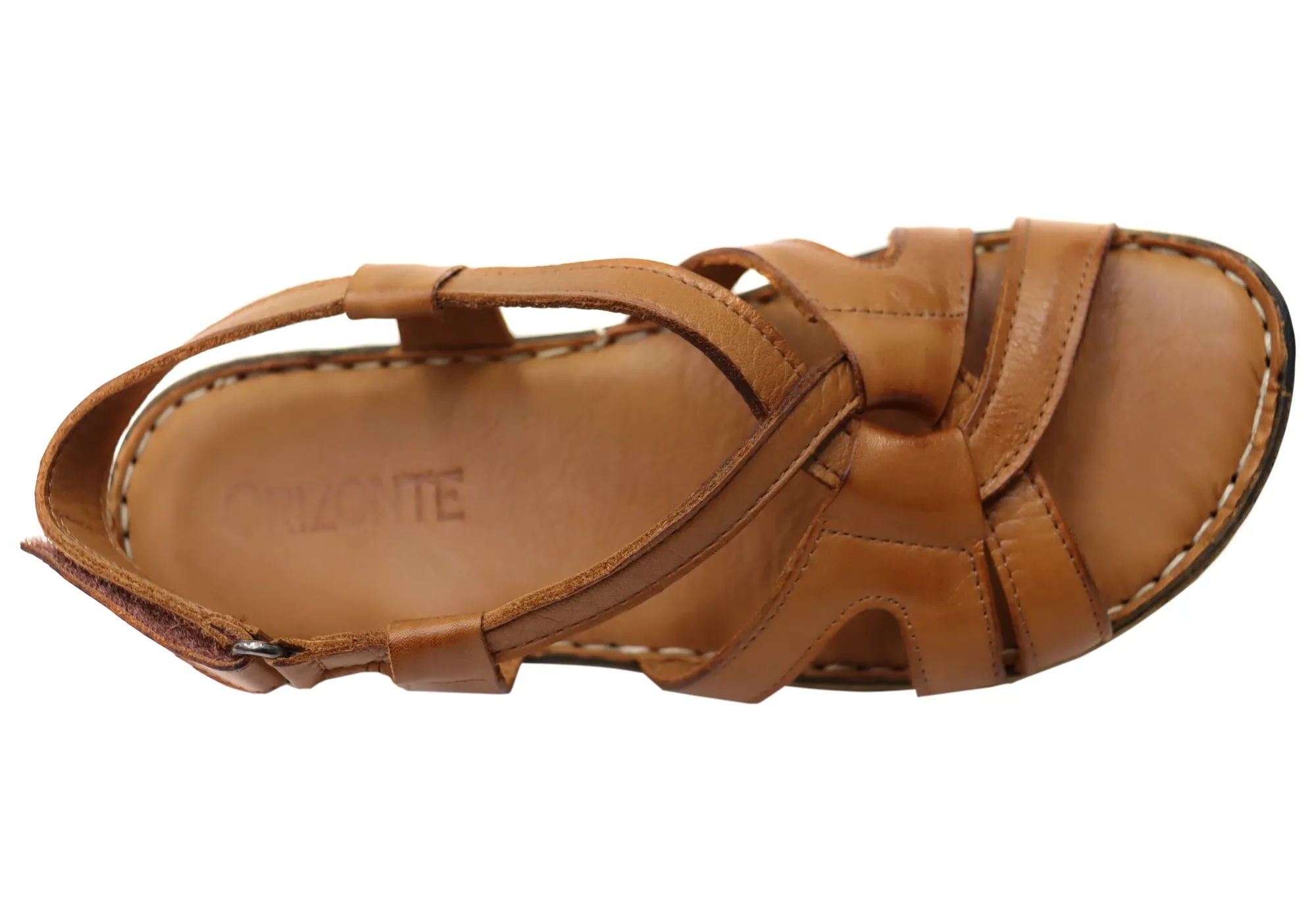 Orizonte Glory Bequeme Damen Sandalen aus europäischem Leder Orizonte Schuhe