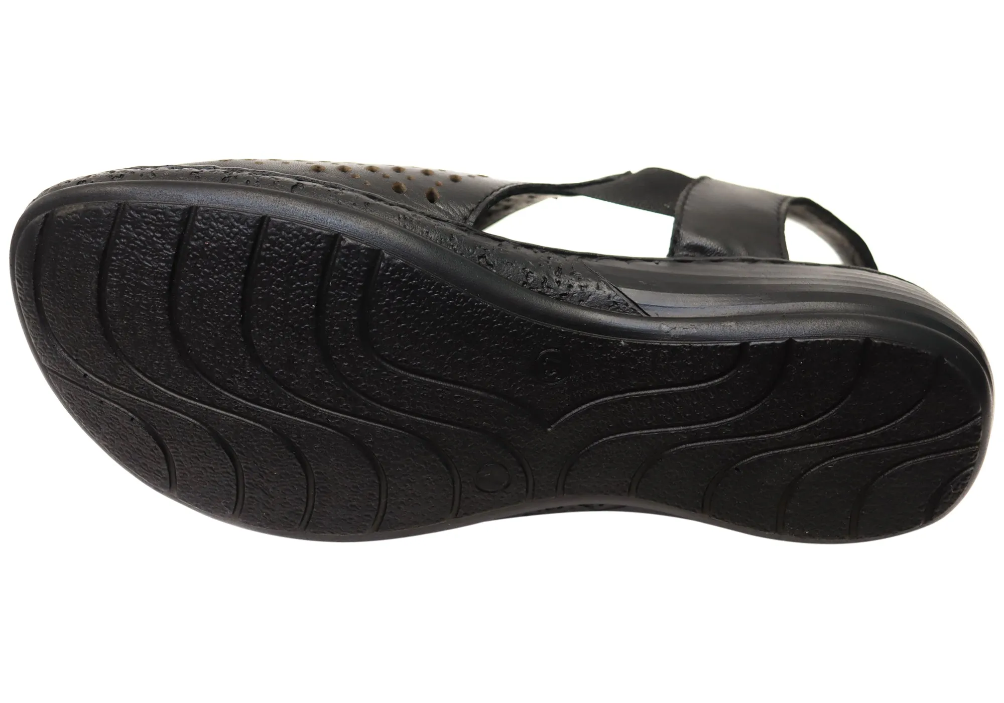 Orizonte Marlee Damen Bequeme Europäische Ledersandalen Orizonte Schuhe