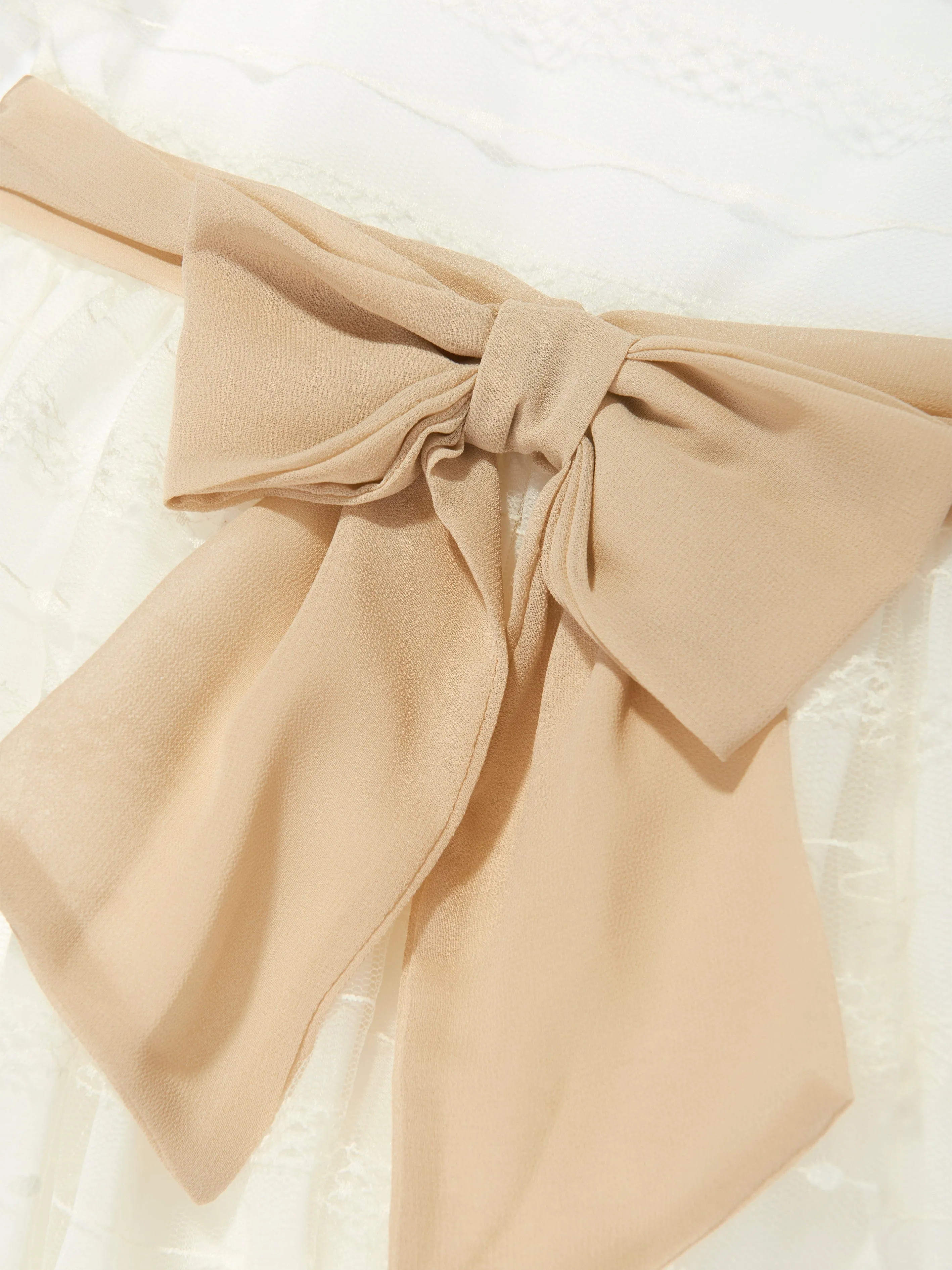 Patachou Mädchen Maxikleid in Weiß