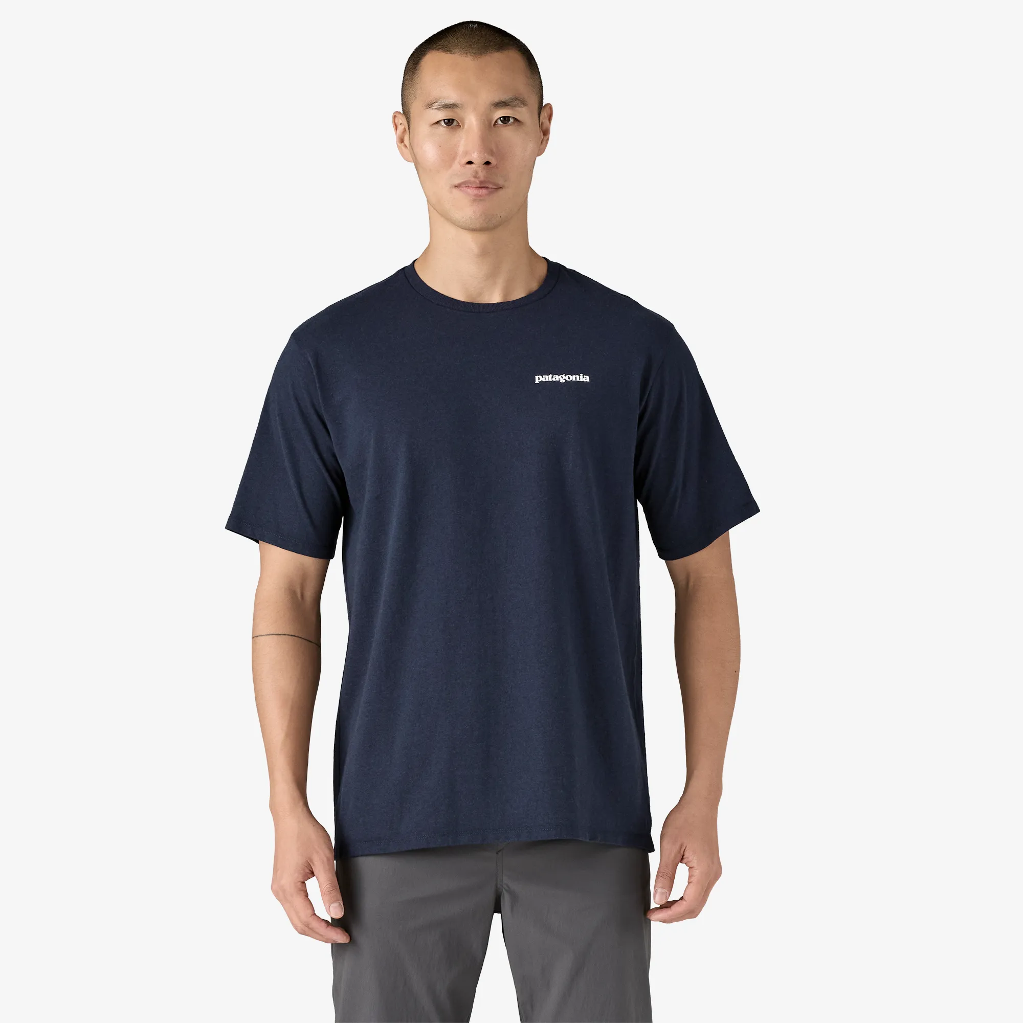 Patagonia Mens T-Shirts Men's P-6 Logo Responsibili-Tee®