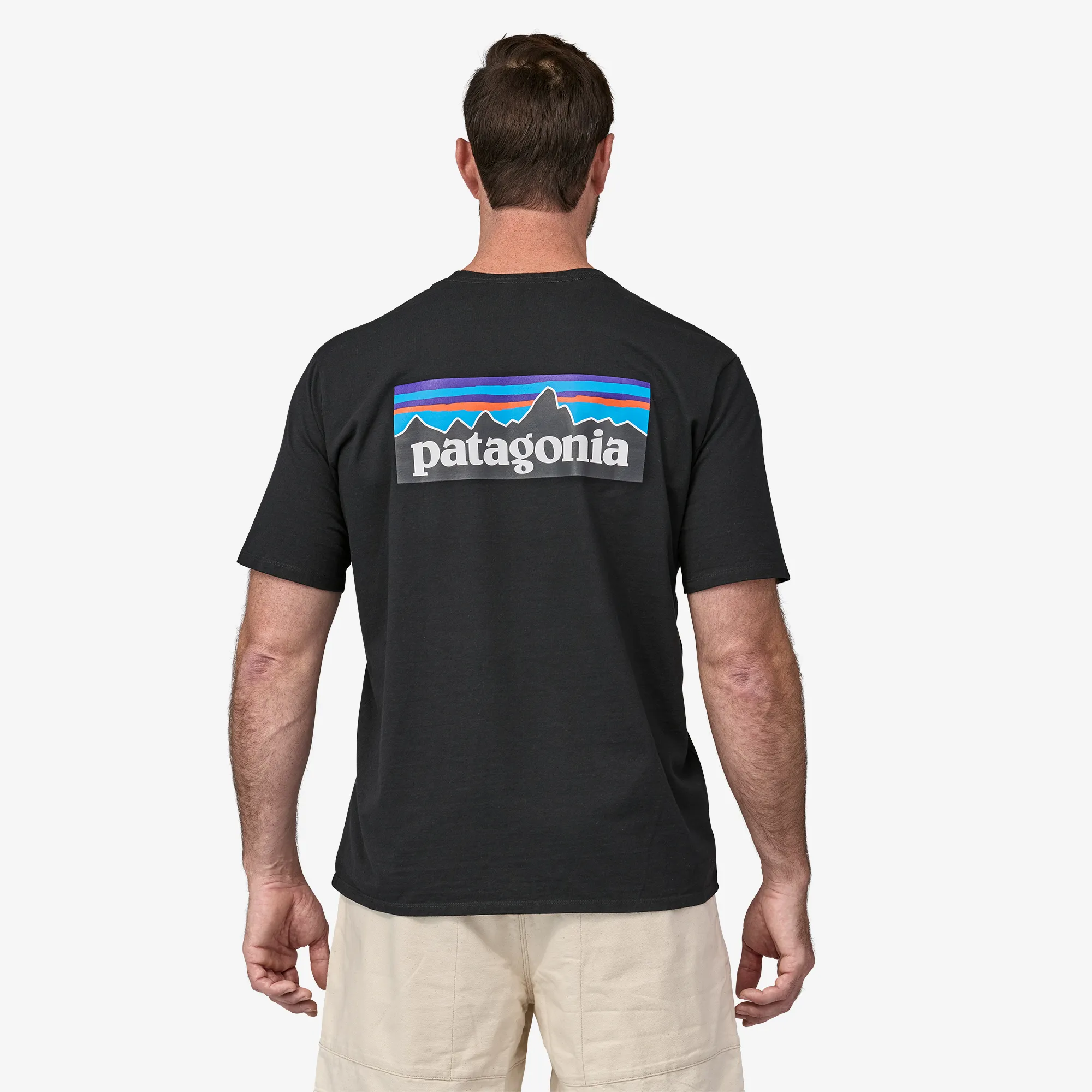 Patagonia Mens T-Shirts Men's P-6 Logo Responsibili-Tee®