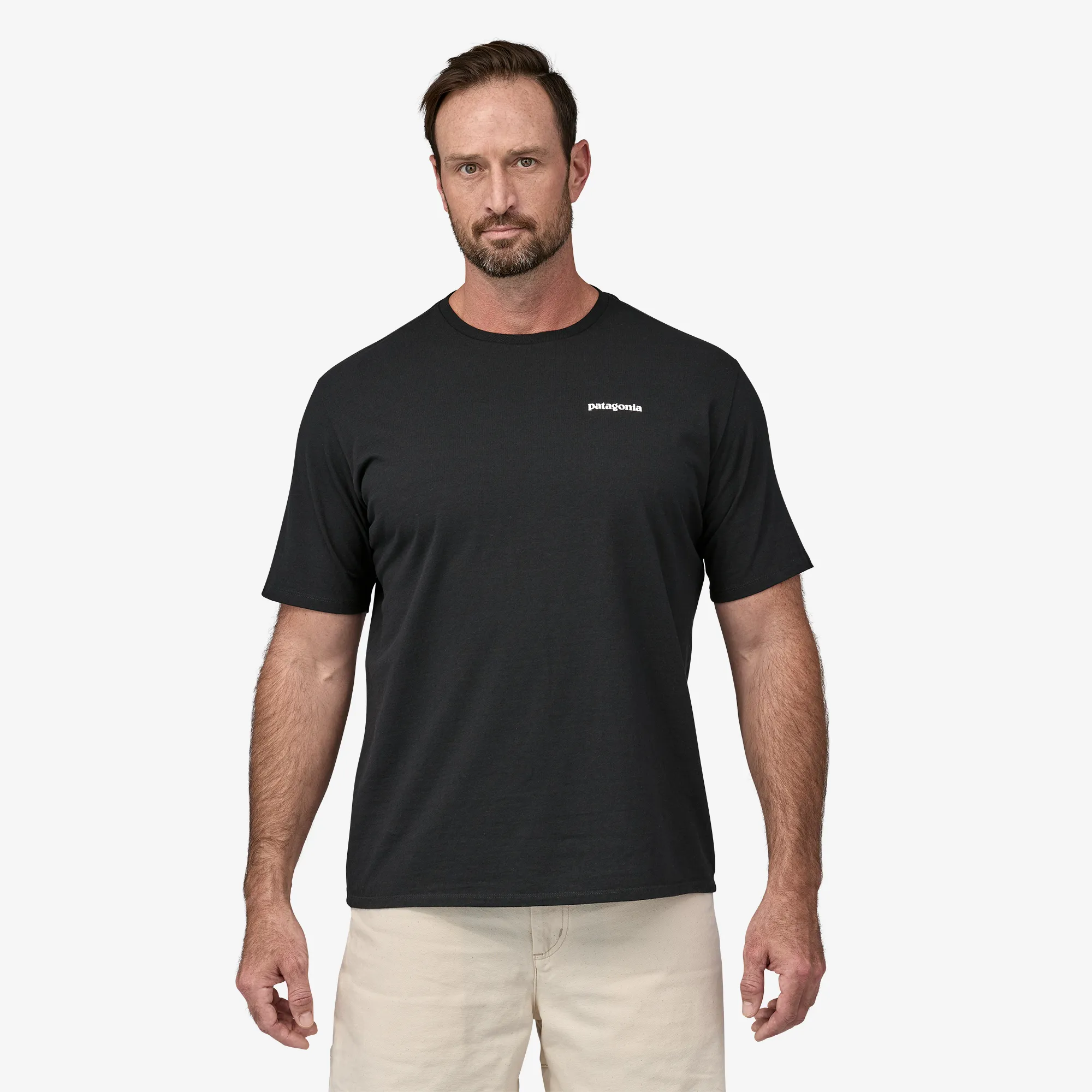 Patagonia Mens T-Shirts Men's P-6 Logo Responsibili-Tee®
