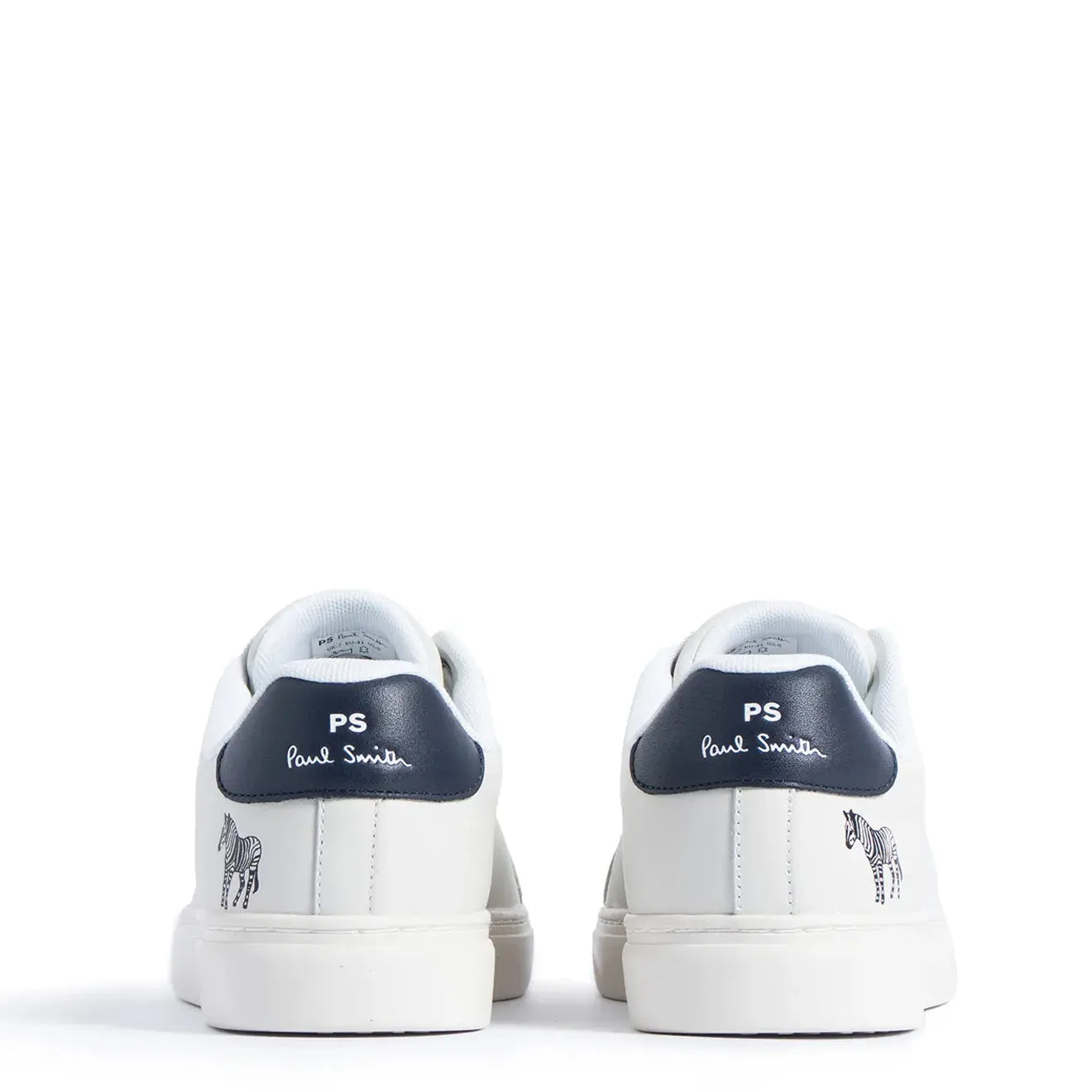 Paul Smith Rex Zebra Sneaker Weißes Leder