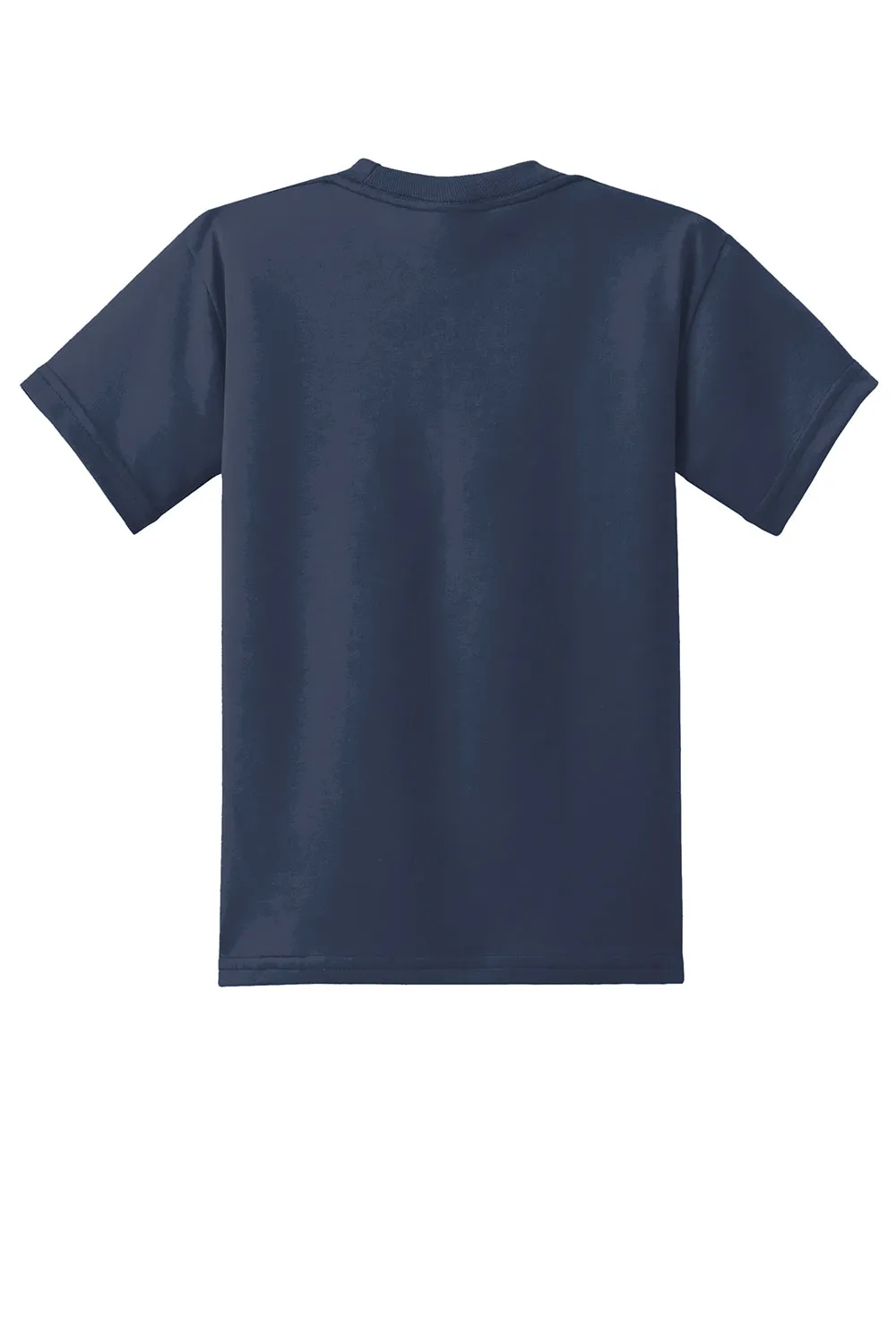 Port & Company Jugend Basic Kurzarm T-Shirt - Marineblau