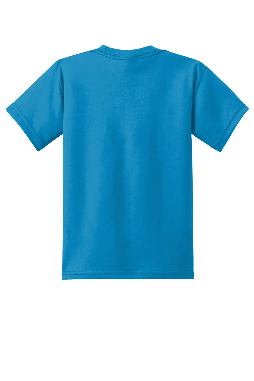 Port & Company Youth Core Kurzarm T-Shirt mit Rundhalsausschnitt - Saphirblau