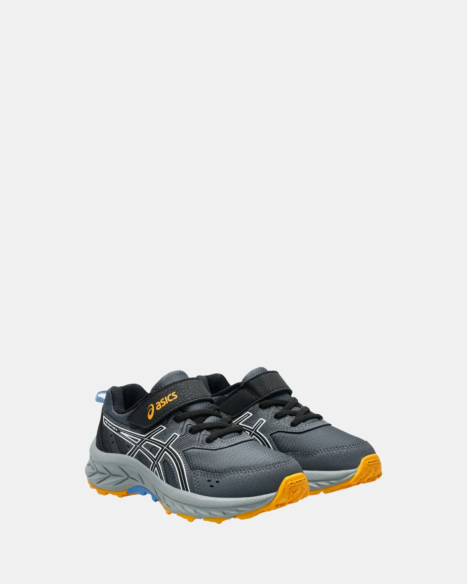 Pre Venture 9 Vorschul-Träger Grau/Schwarz Schuhe_Asics
