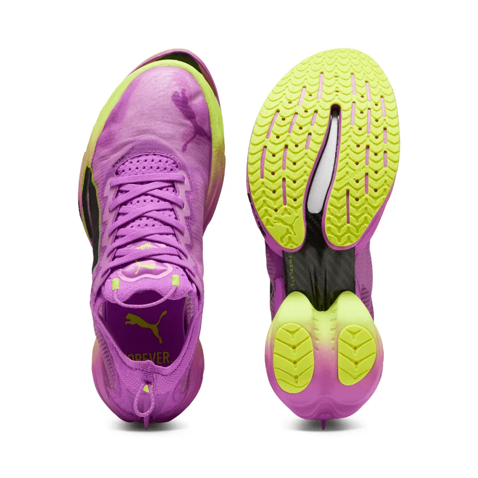 Puma Men's Fast-R NITRO Elite 2 Running Shoes in Pure Magenta/Yellow Alert SS25