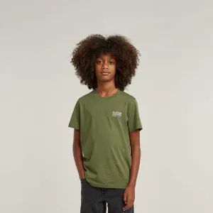 Regular Log T-Shirt Sage (B)