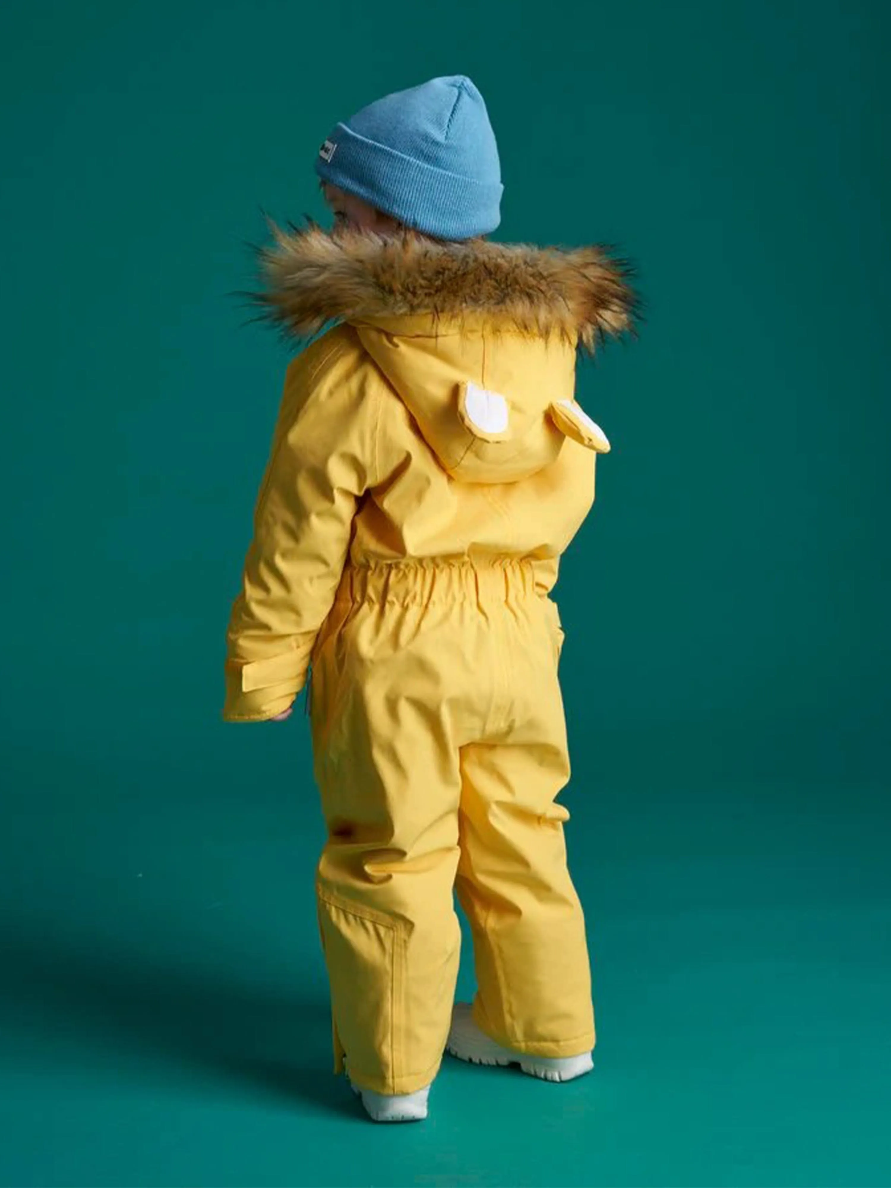 Roarsome Kids Cub Der Löwen Schneeanzug in Gelb