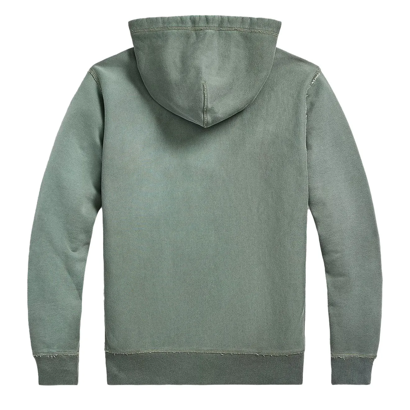 RRL by Ralph Lauren Garment-Dyed Fleece Hoodie Collegiate Green