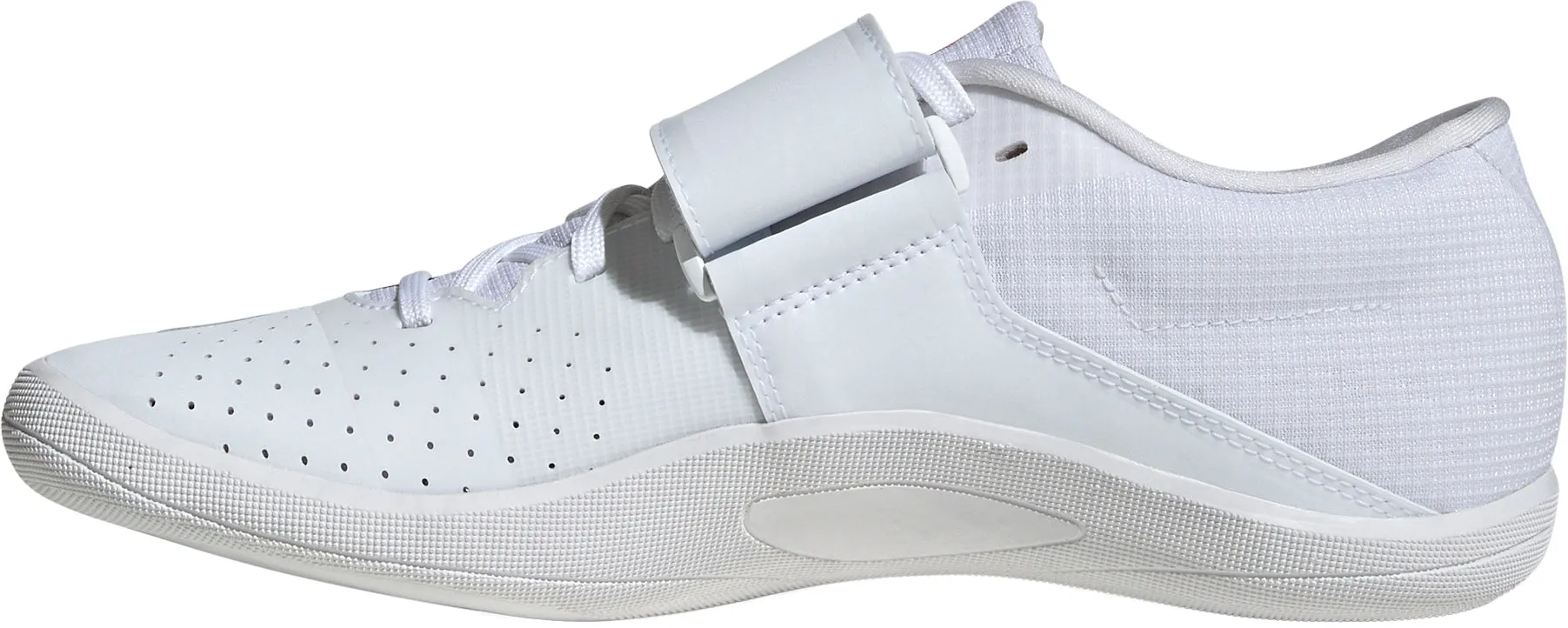 Schuhe Adidas Fußbekleidung Herren adidas Adizero Wurfspikes für Leichtathletik - Weiß
