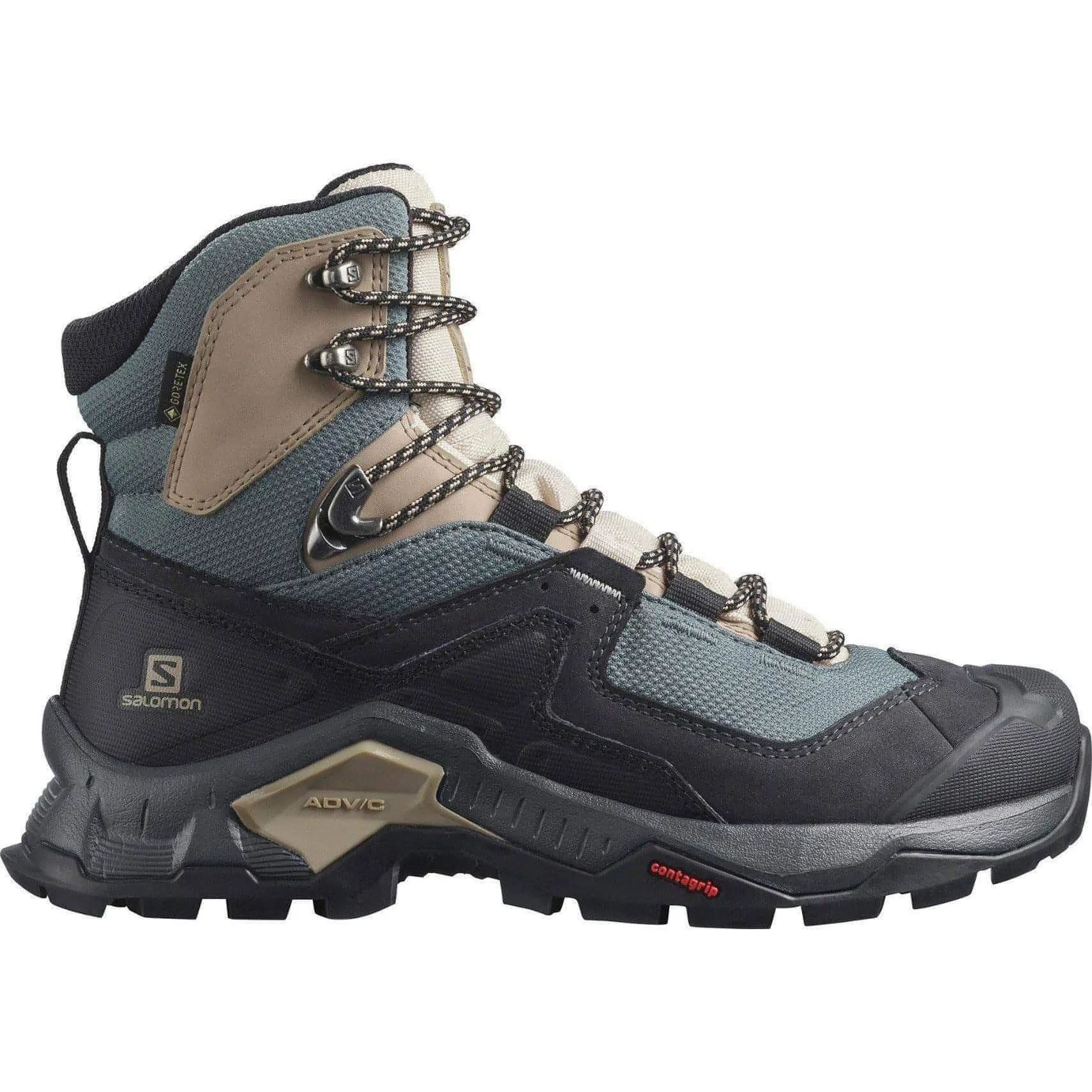 Schuhe Salomon Salomon Quest Element GORE-TEX Damen Wanderstiefel - Grau