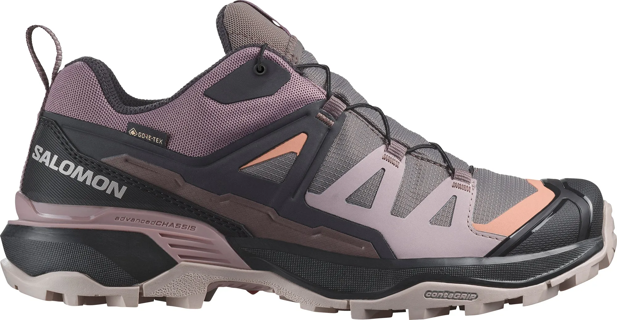 Schuhe Salomon Salomon X Ultra 360 GORE-TEX Damen Wanderschuhe - Grau