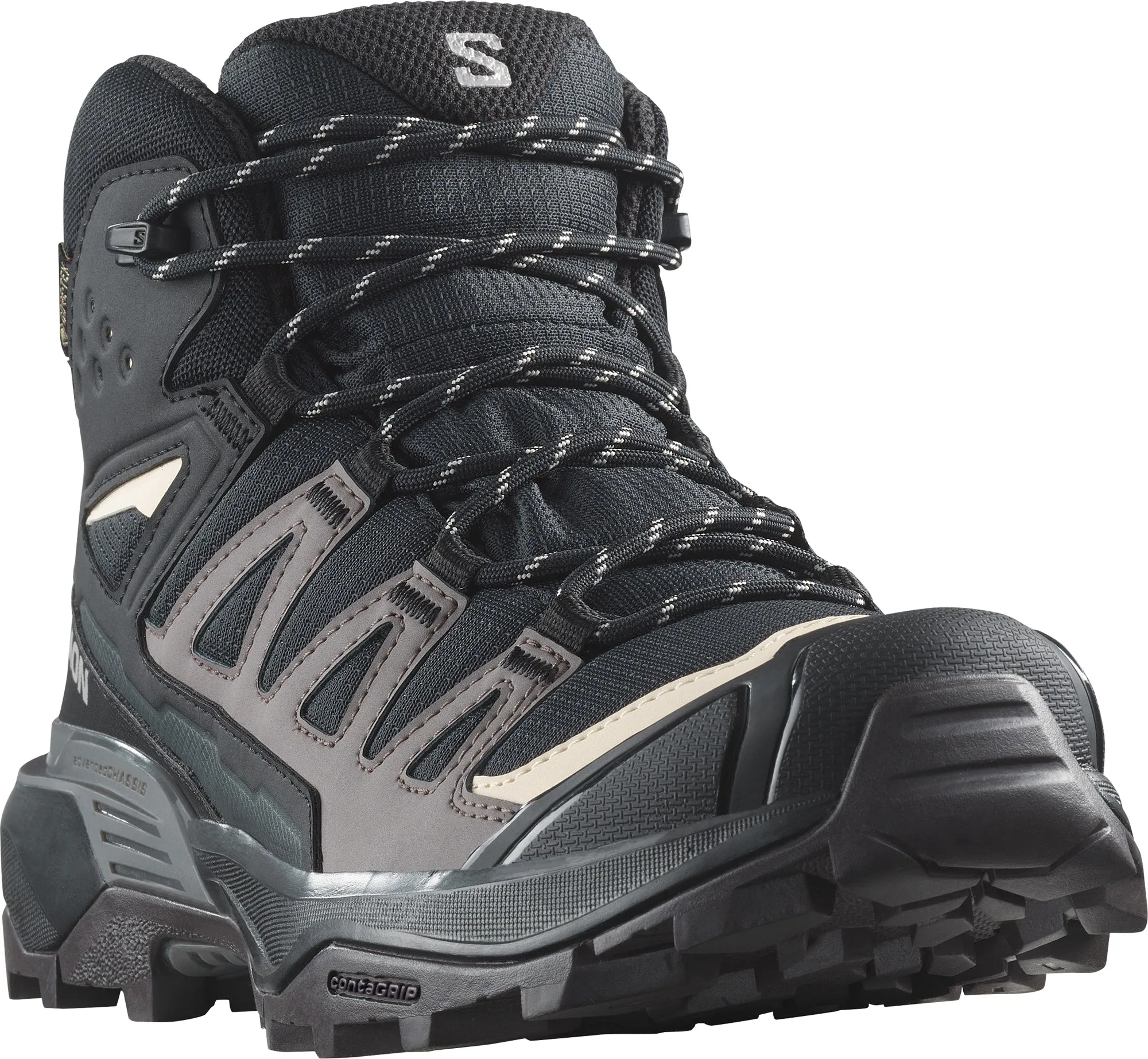 Schuhe Salomon Salomon X Ultra 360 Mid GORE-TEX Damen Wanderstiefel - Schwarz