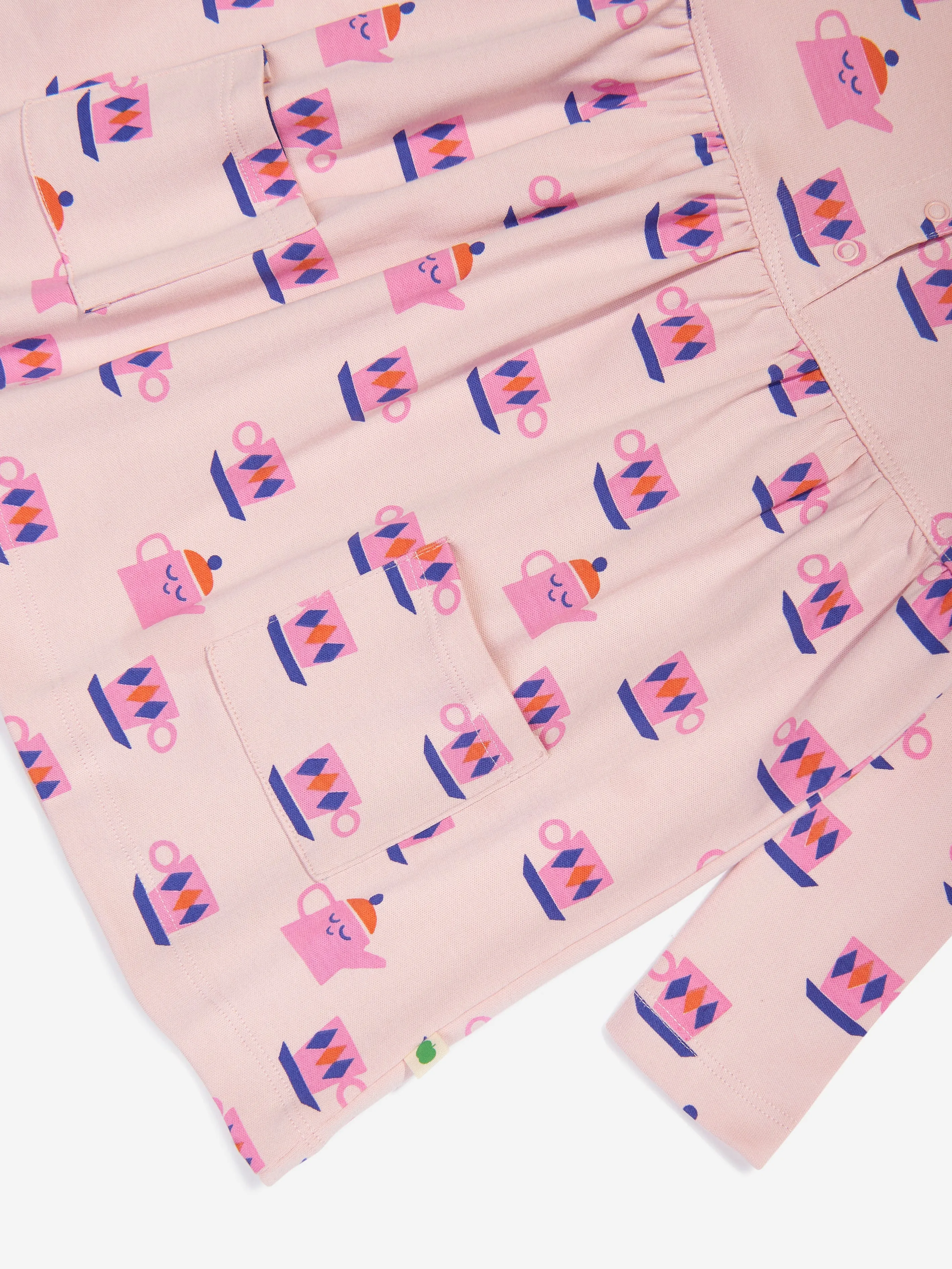 Das Bonnie Mob Girls Briar Tea Time Kleid in Rosa
