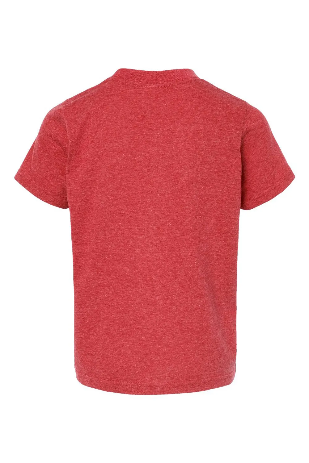 Tultex Jugend Poly-Rich Kurzarm Rundhals T-Shirt - Heather Rot