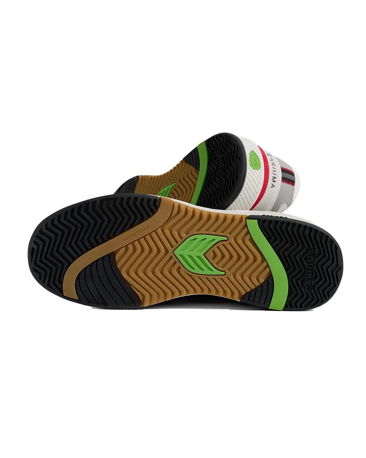 Uba Pro Schuhe in Rauchweiß, Rot & Schwarz
