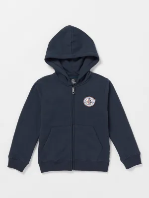 Volcom Hi Flyer Zip Boys Jacket (Age 2-7) Navy Volcom